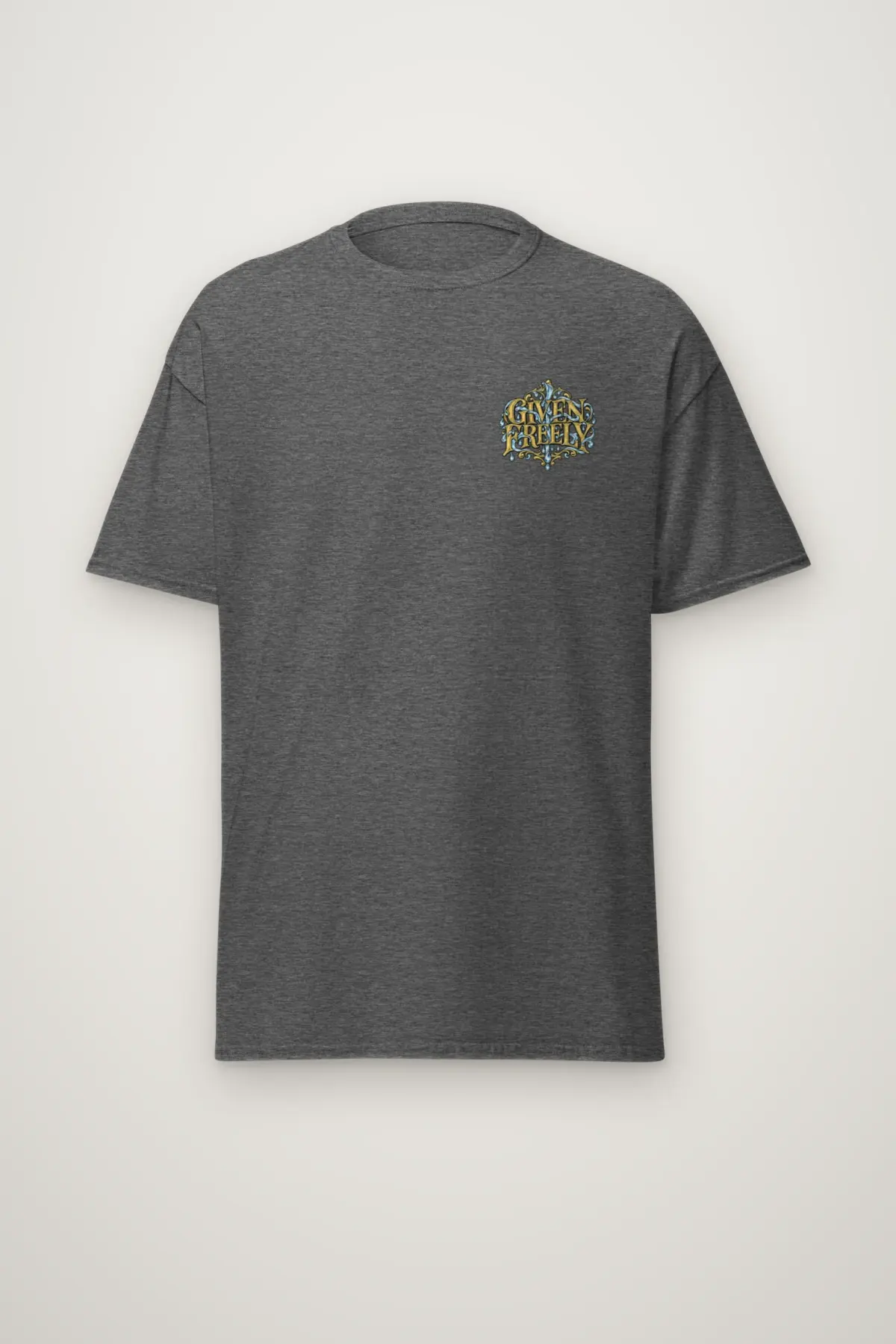 "Given Freely" Heavyweight Unisex Crewneck T-shirt