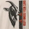 "Goats Need A Second Latch" Heavyweight Unisex Crewneck T-shirt