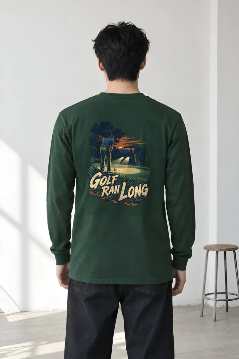 “Golf Ran Long” Unisex Longsleeve T-shirt