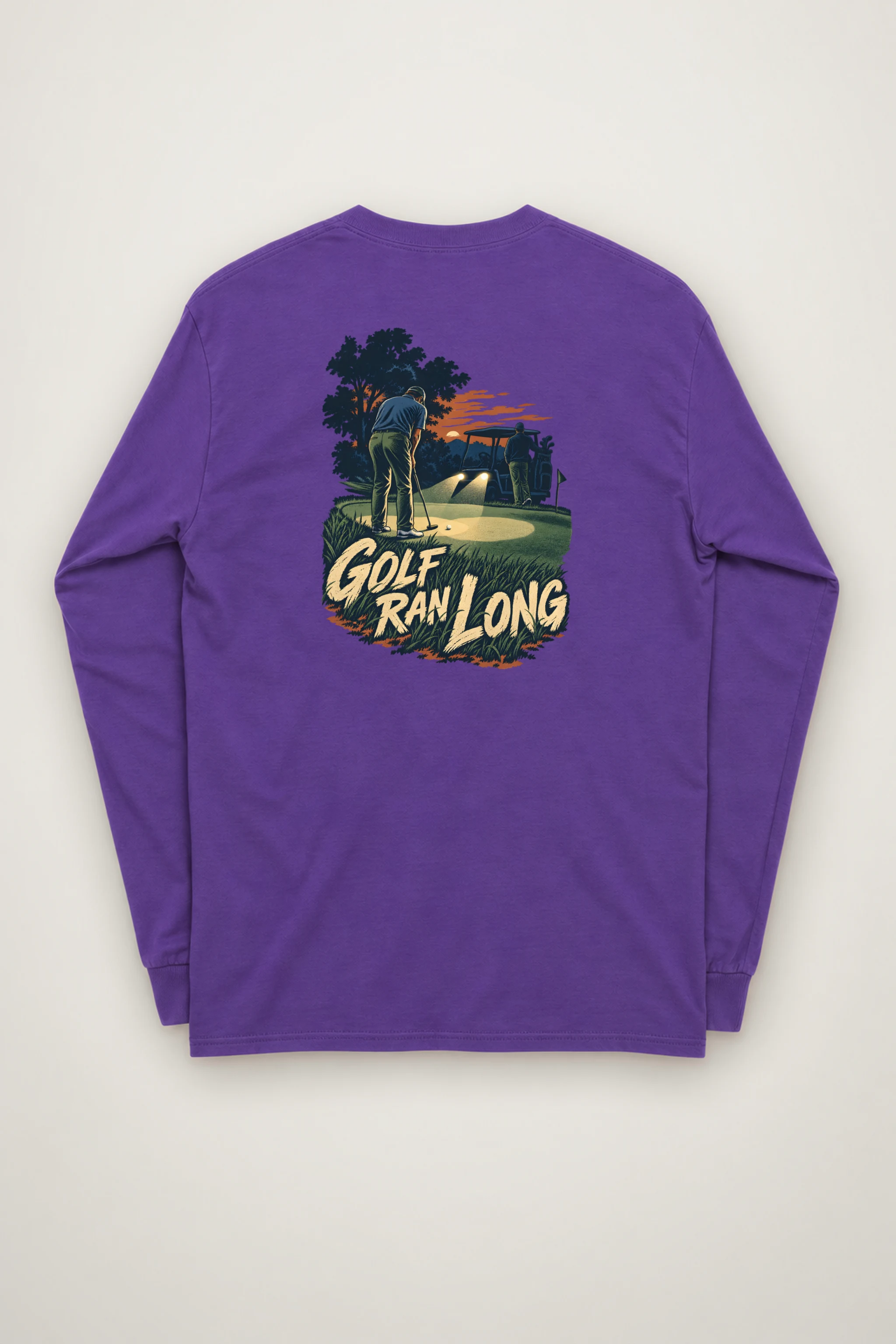 "Golf Ran Long" Unisex Longsleeve T-shirt