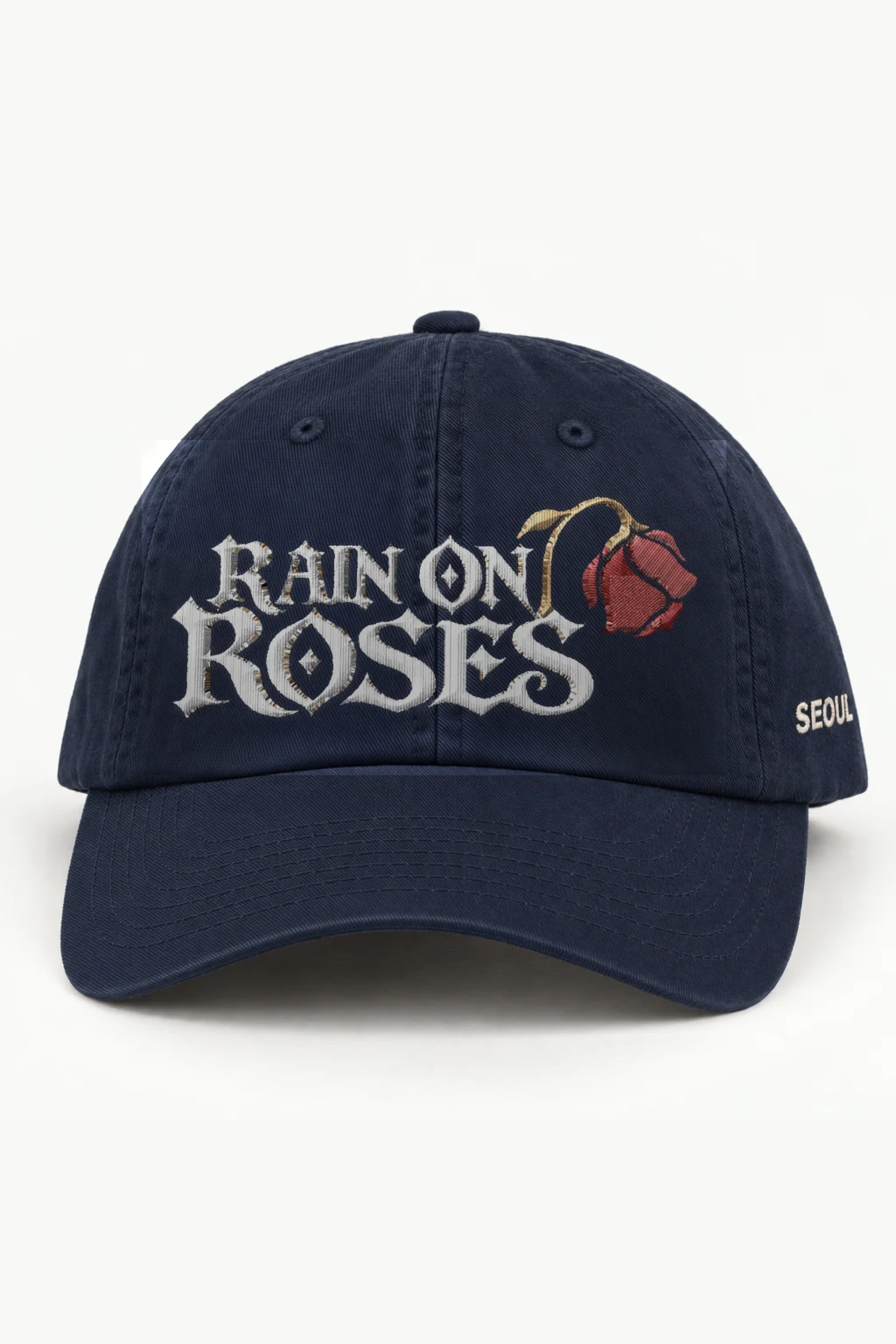 "Gothic Roses Script" Classic Dad Hat · Embroidered