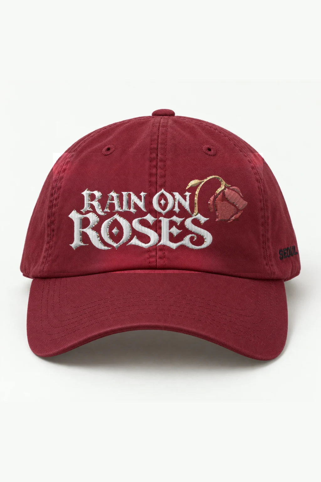 "Gothic Roses Script" Classic Dad Hat · Embroidered