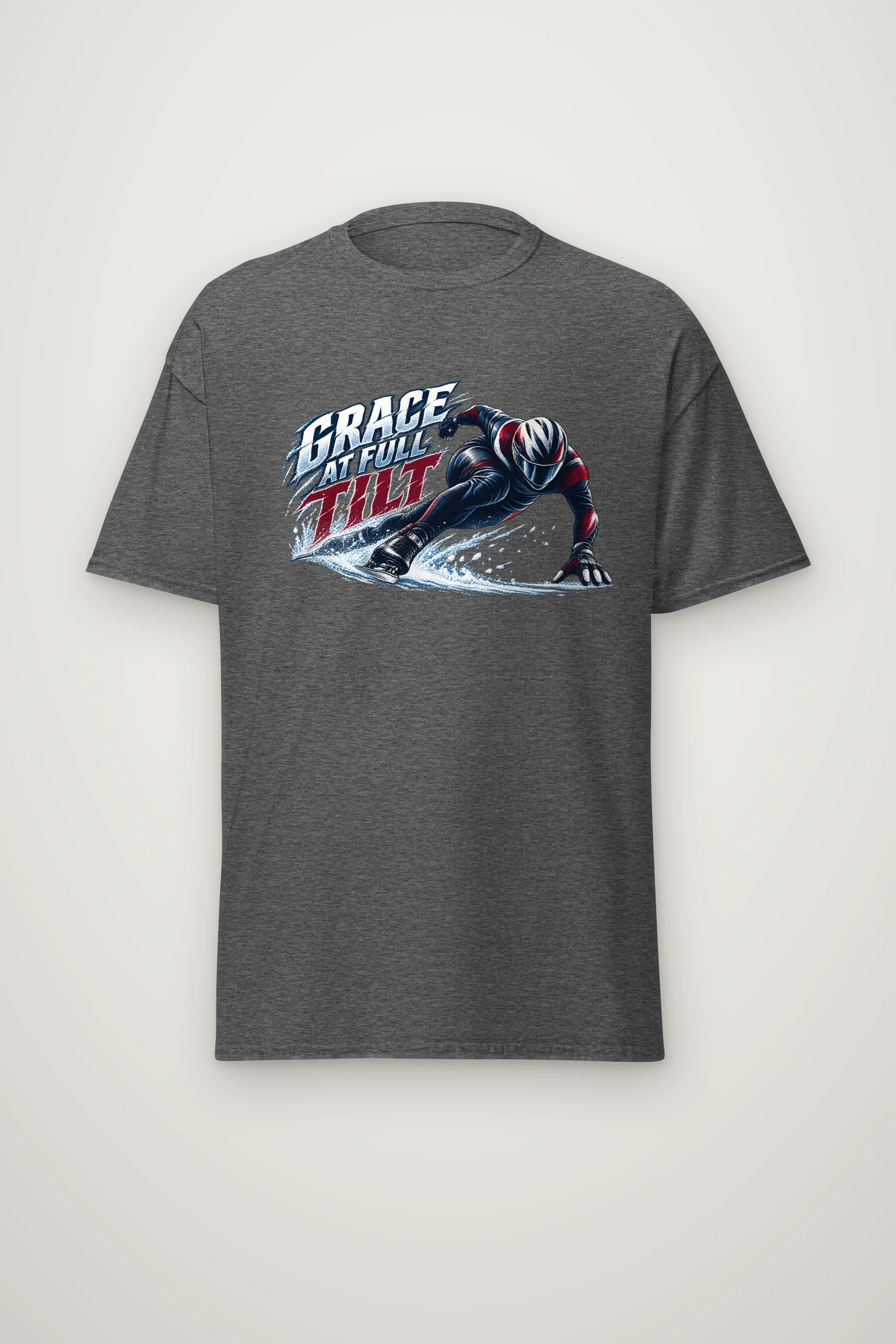 "Grace at Full Tilt" Heavyweight Unisex Crewneck T-shirt