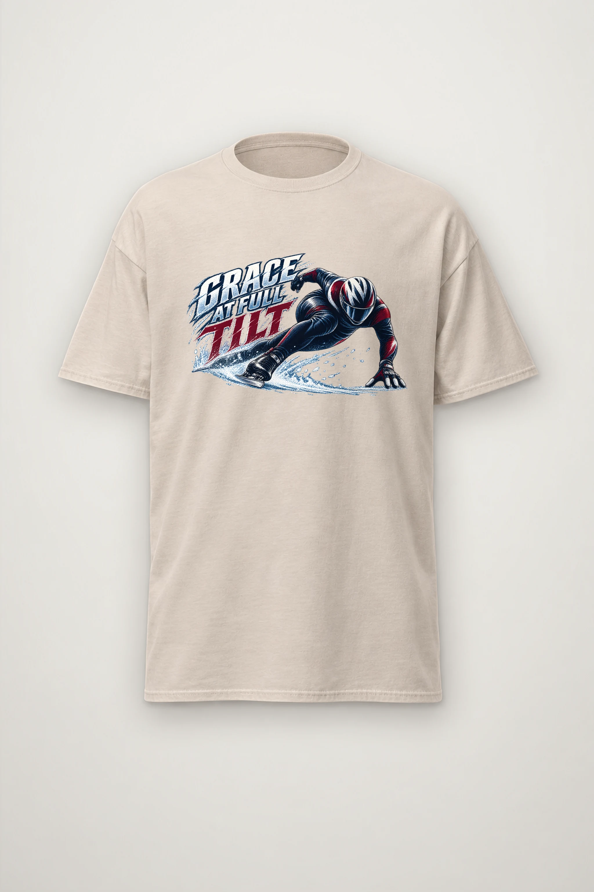 "Grace at Full Tilt" Heavyweight Unisex Crewneck T-shirt
