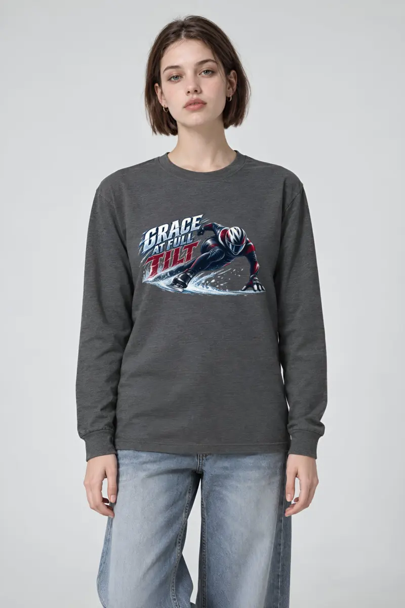 “Grace at Full Tilt” Unisex Longsleeve T-shirt