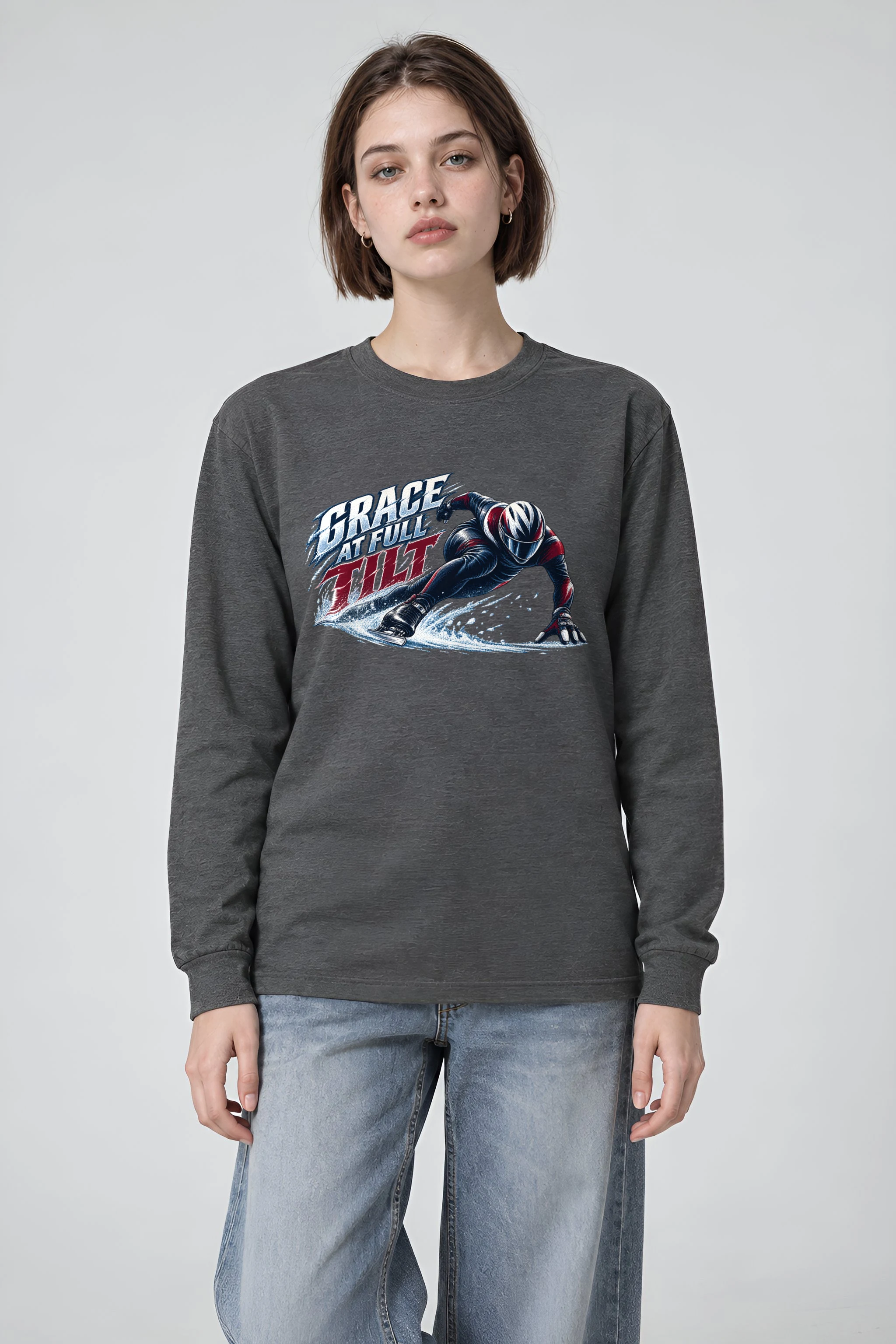 "Grace at Full Tilt" Unisex Longsleeve T-shirt