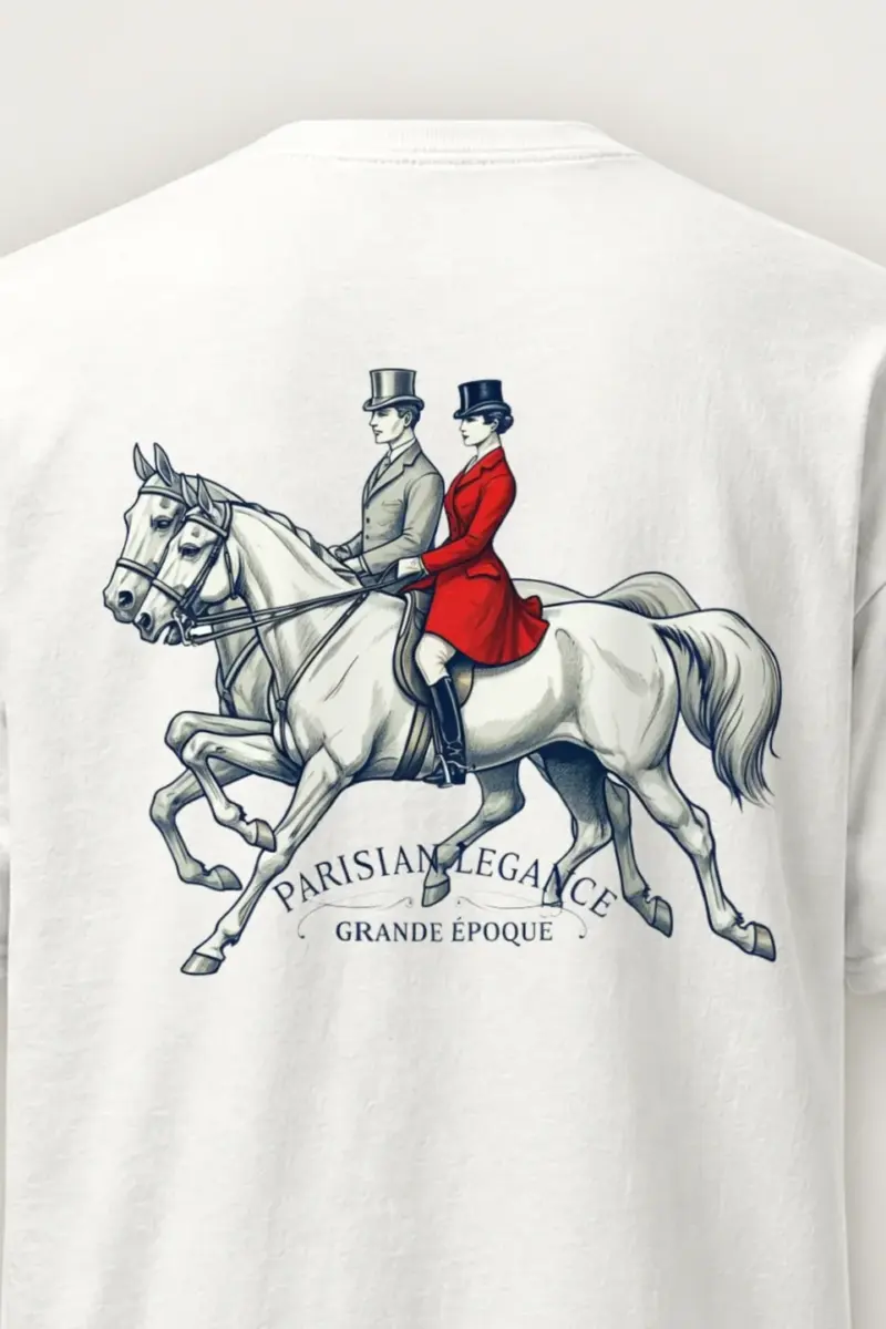 "Grande Époque" Heavyweight Unisex Crewneck T-shirt