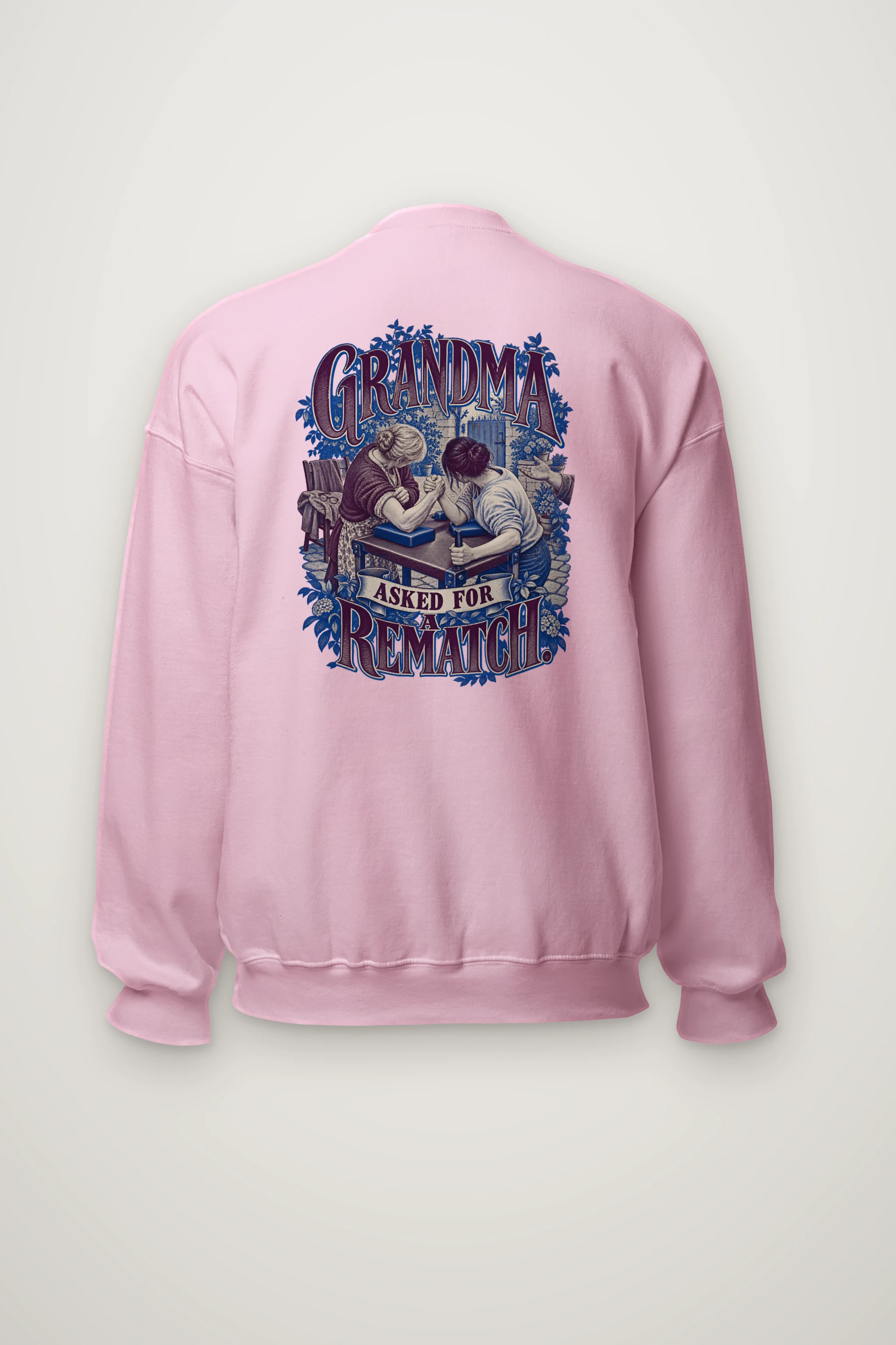"Grandma Asked for a Rematch" Heavy Blend Unisex Crewneck Sweatshirt