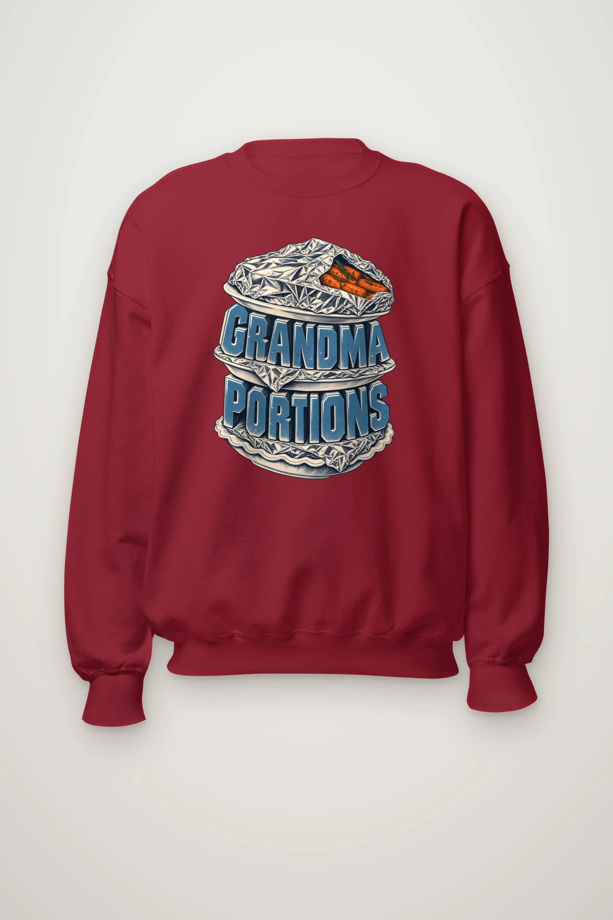 "Grandma Portions" Heavy Blend Unisex Crewneck Sweatshirt