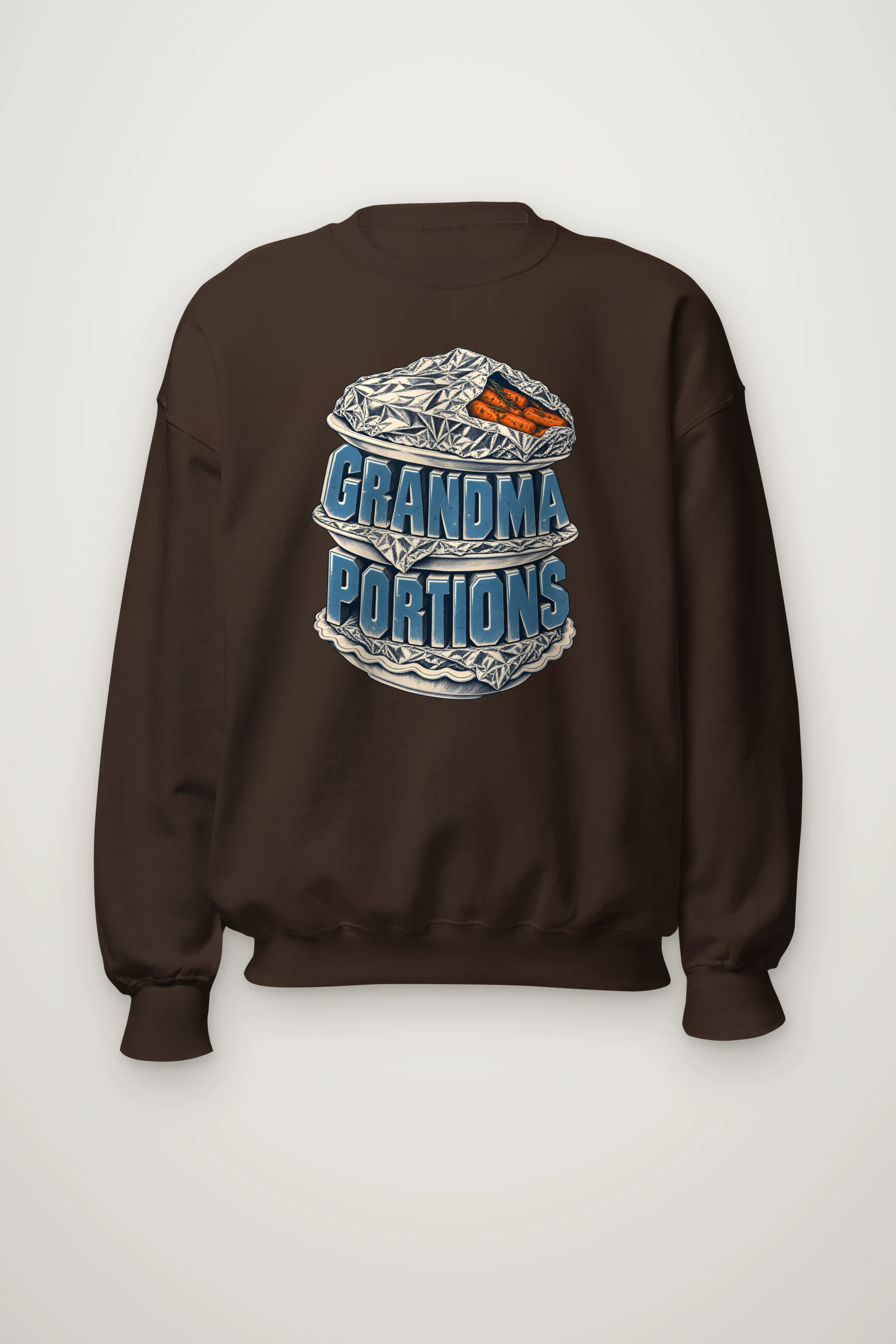 "Grandma Portions" Heavy Blend Unisex Crewneck Sweatshirt