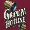 "Grandpa Hotline" Unisex Longsleeve T-shirt