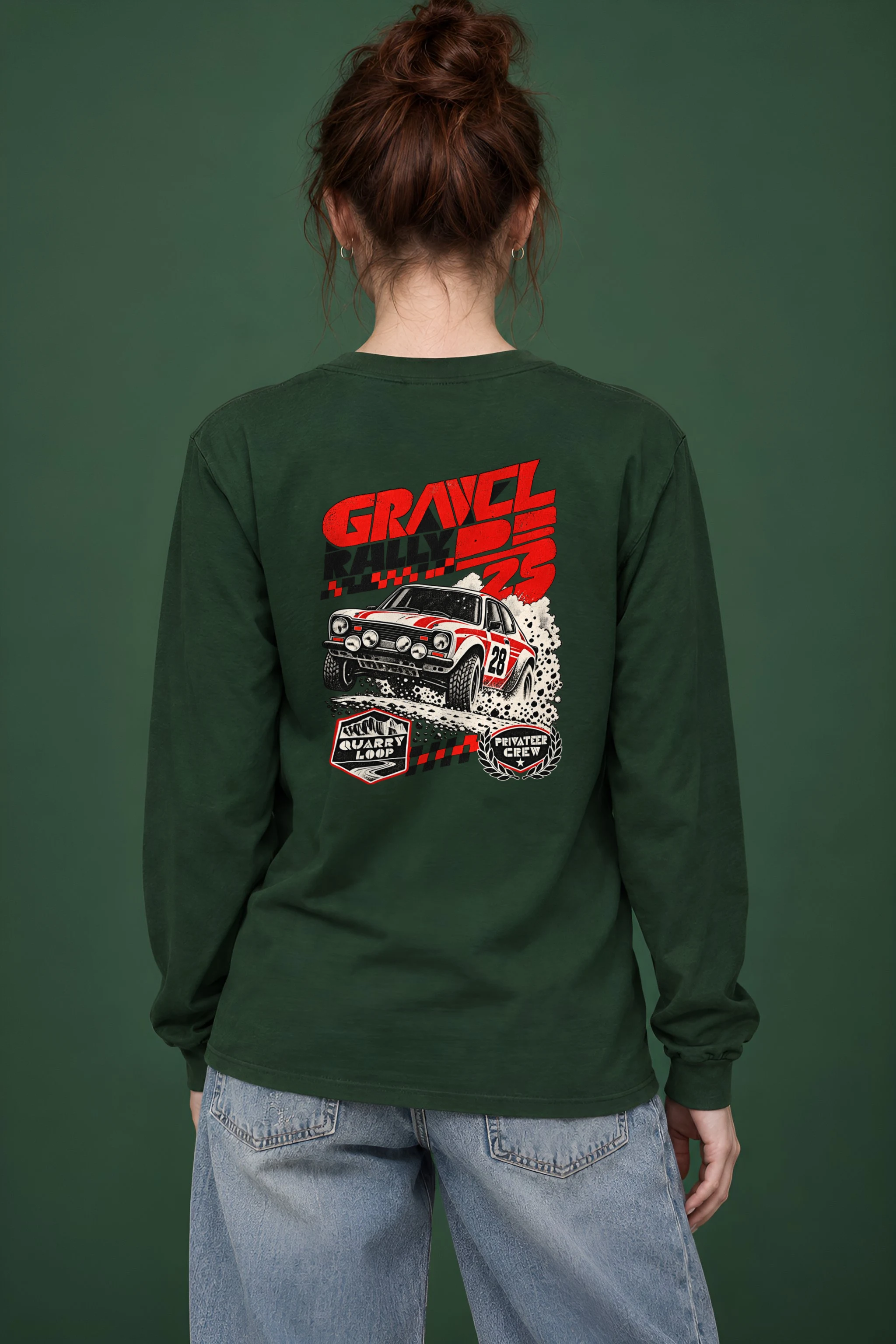 "GRAVEL RALLY 23" Unisex Longsleeve T-shirt