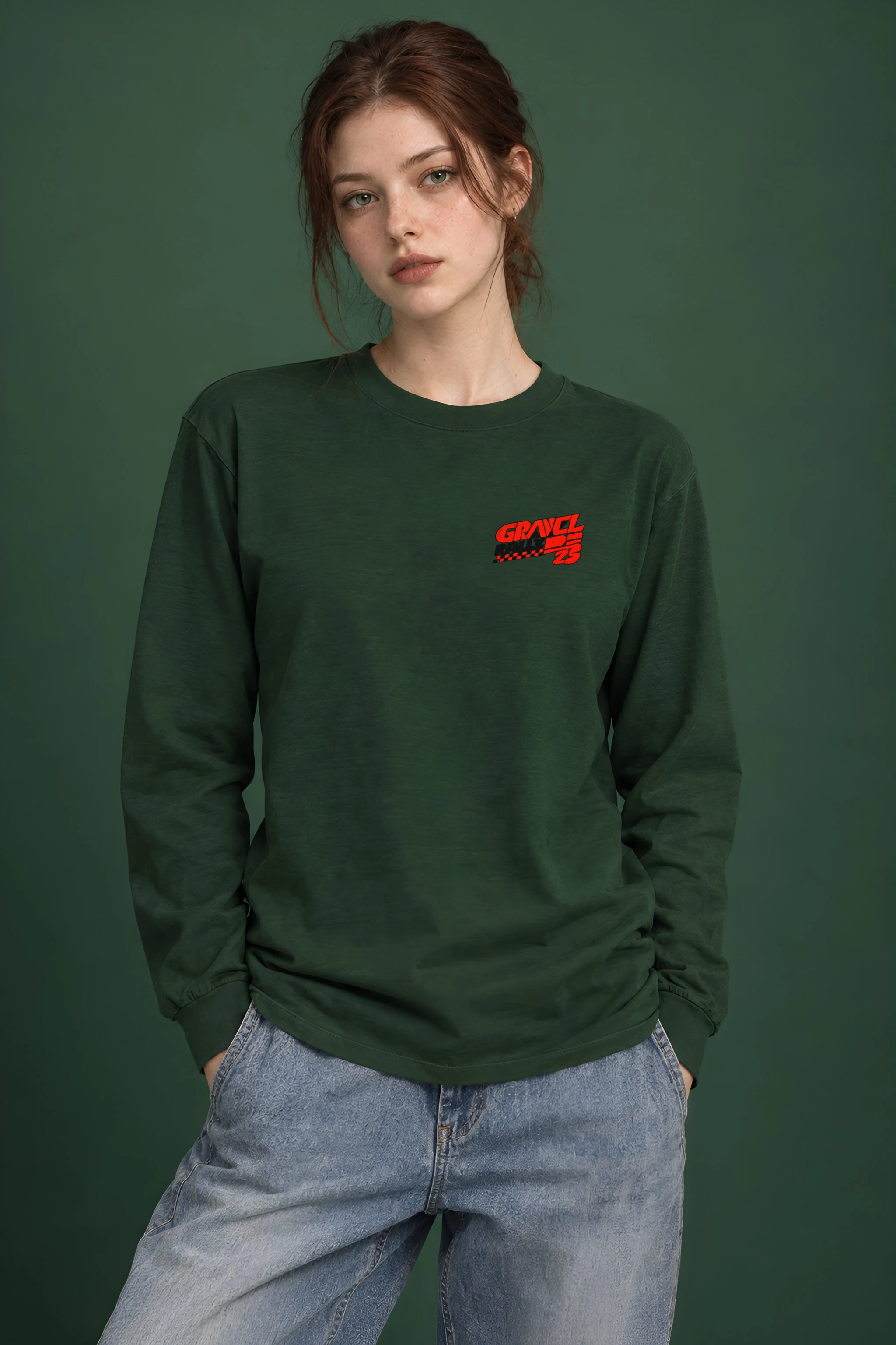 "GRAVEL RALLY 23" Unisex Longsleeve T-shirt