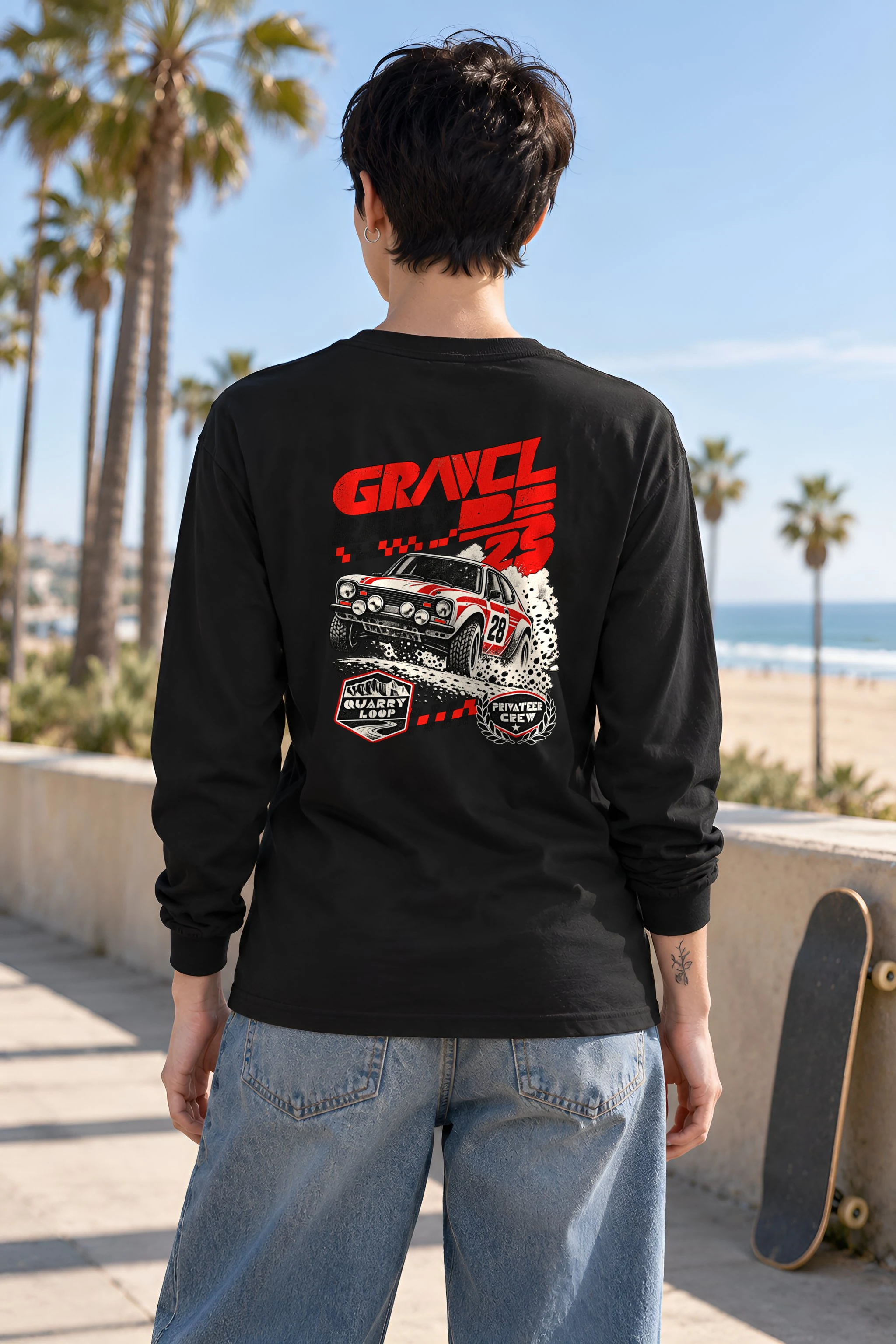 "GRAVEL RALLY 23" Unisex Longsleeve T-shirt