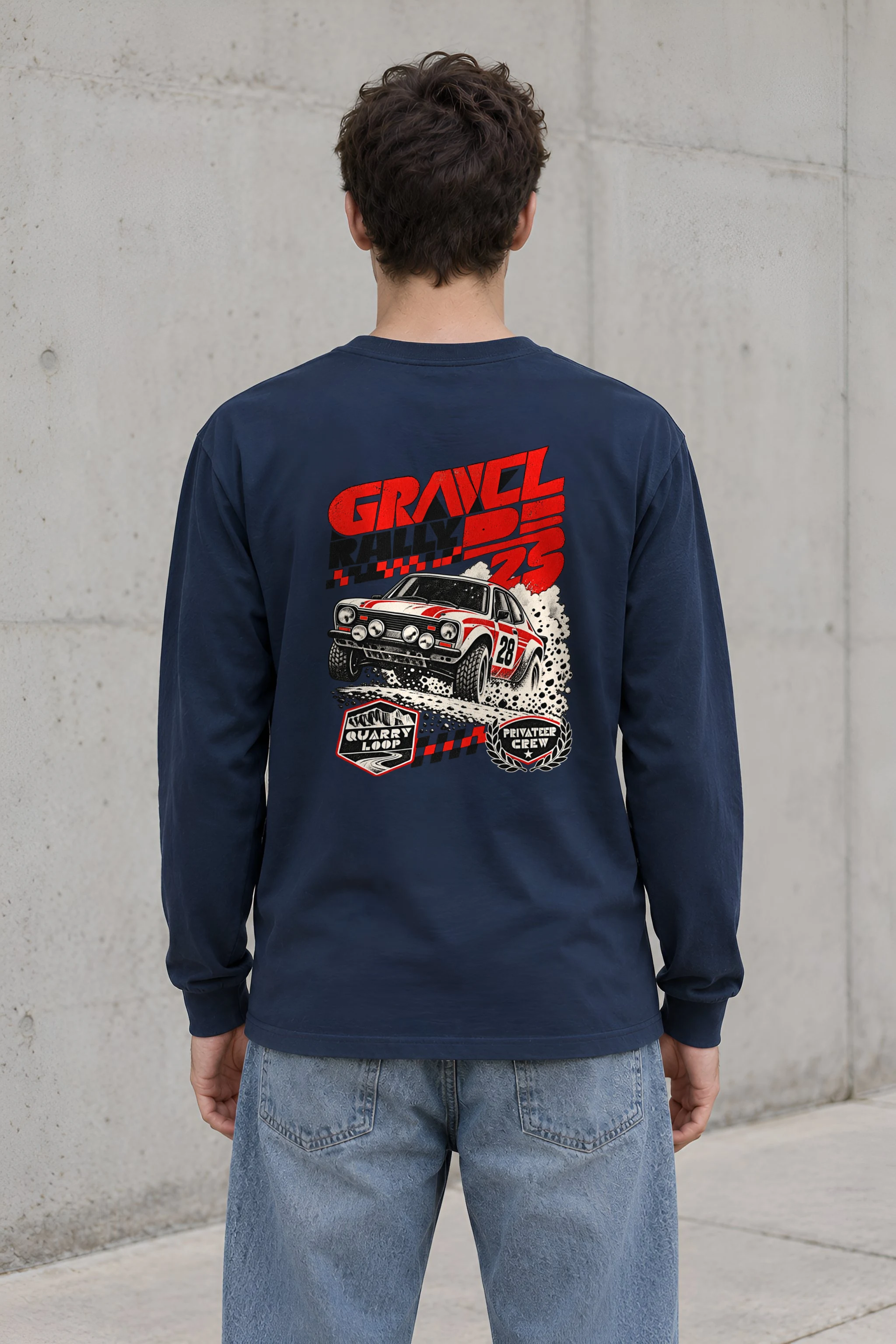 "GRAVEL RALLY 23" Unisex Longsleeve T-shirt