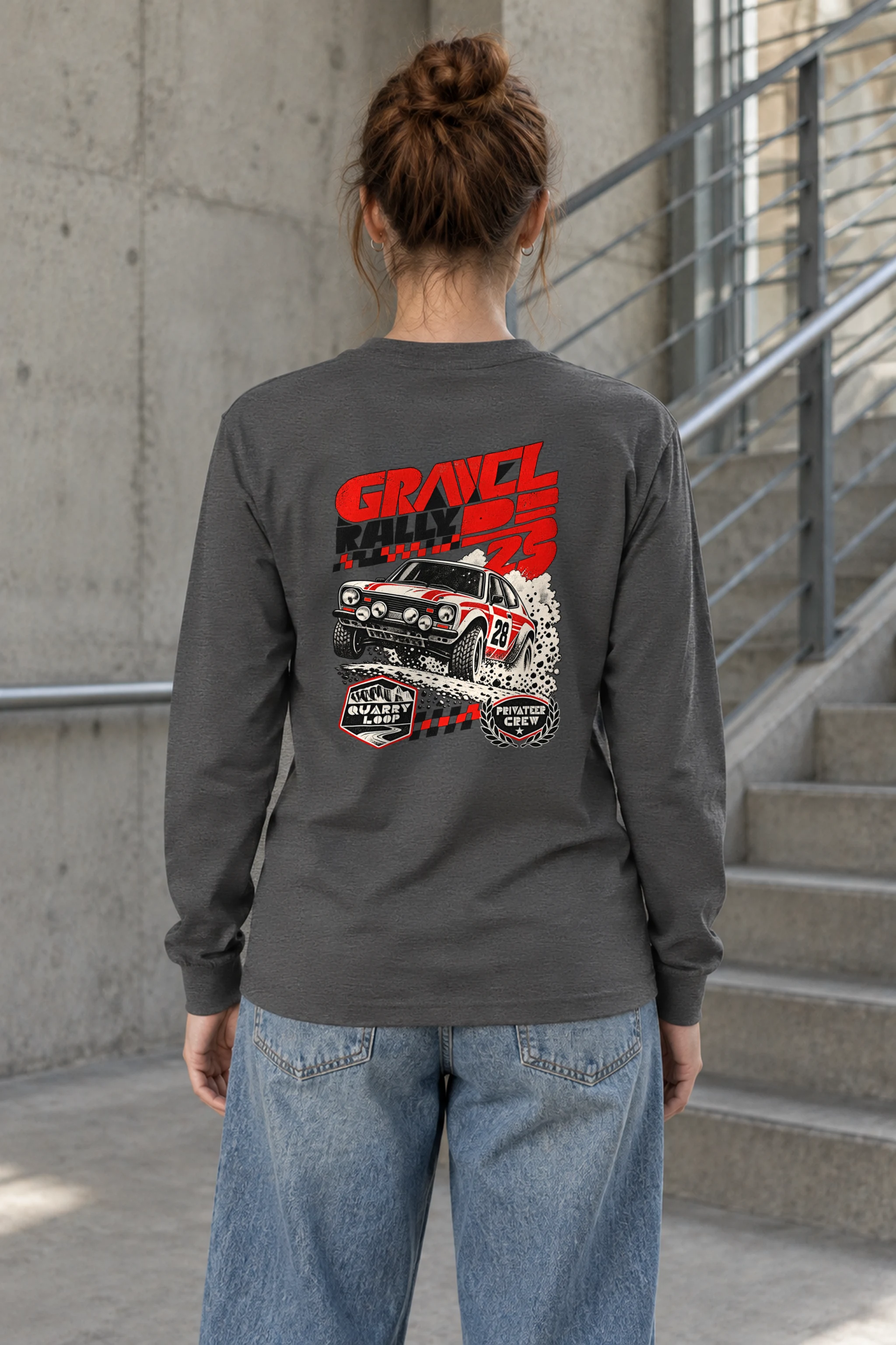 "GRAVEL RALLY 23" Unisex Longsleeve T-shirt