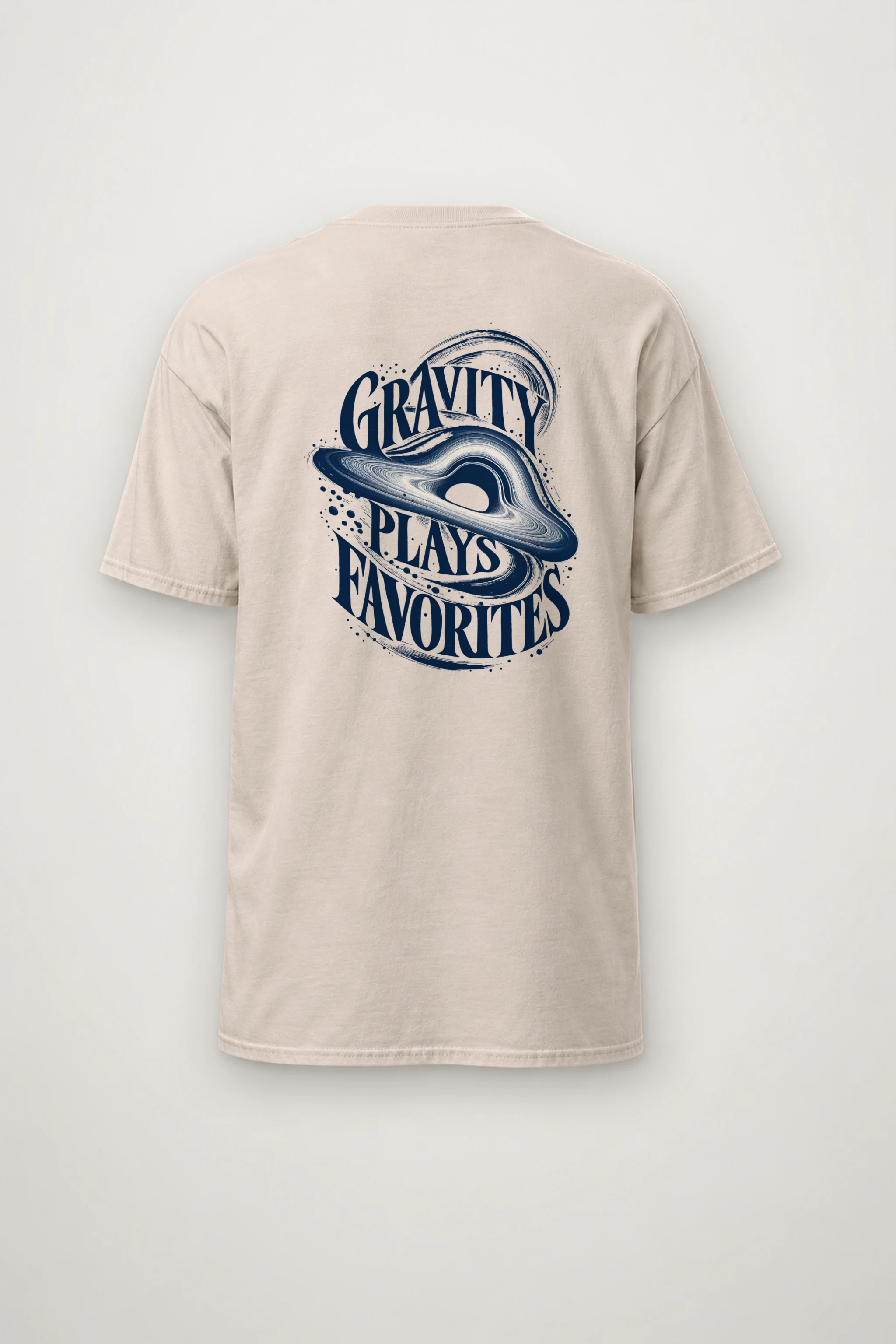 "Gravity Plays Favorites" Heavyweight Unisex Crewneck T-shirt
