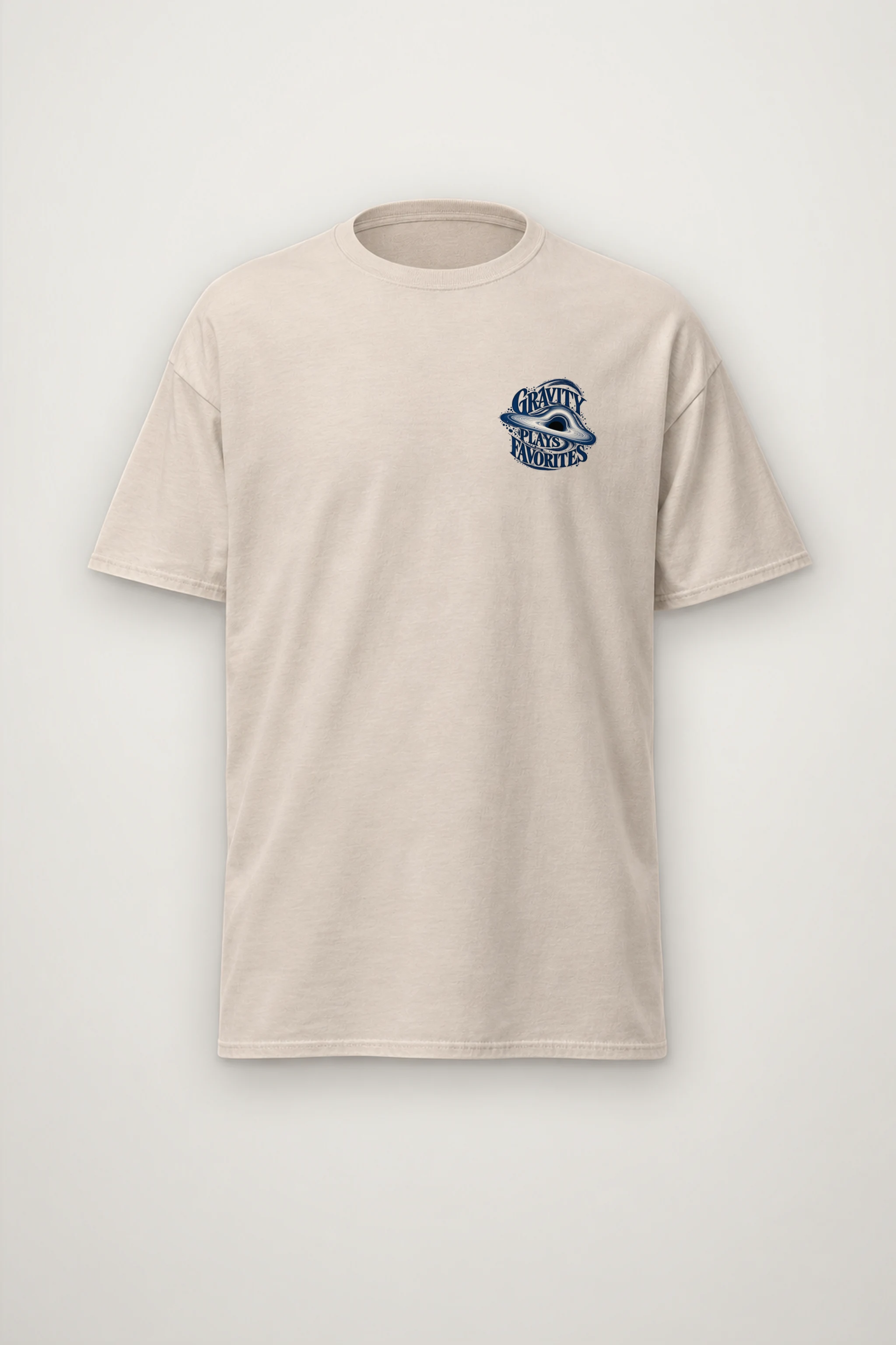 "Gravity Plays Favorites" Heavyweight Unisex Crewneck T-shirt