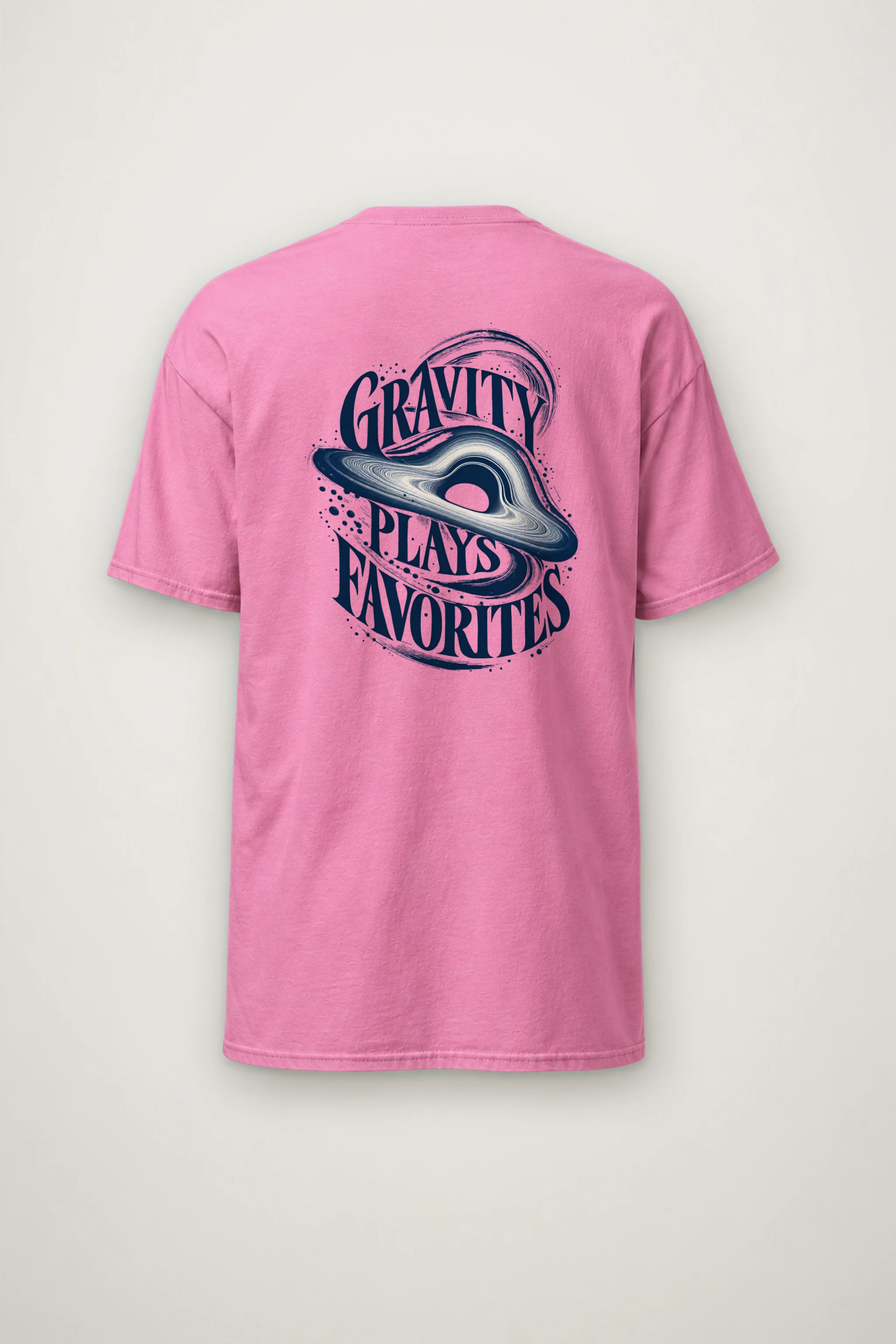 "Gravity Plays Favorites" Heavyweight Unisex Crewneck T-shirt