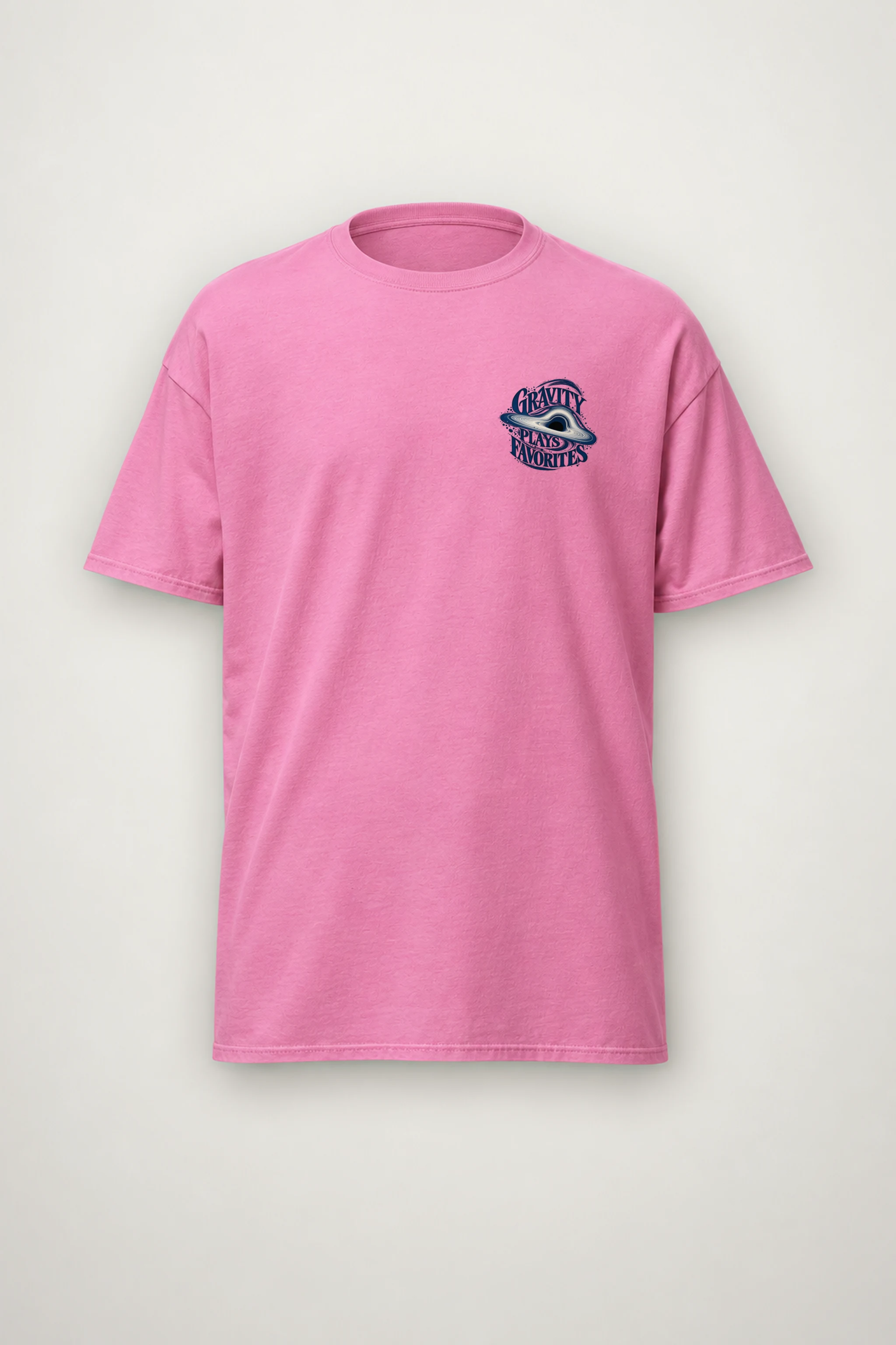 "Gravity Plays Favorites" Heavyweight Unisex Crewneck T-shirt