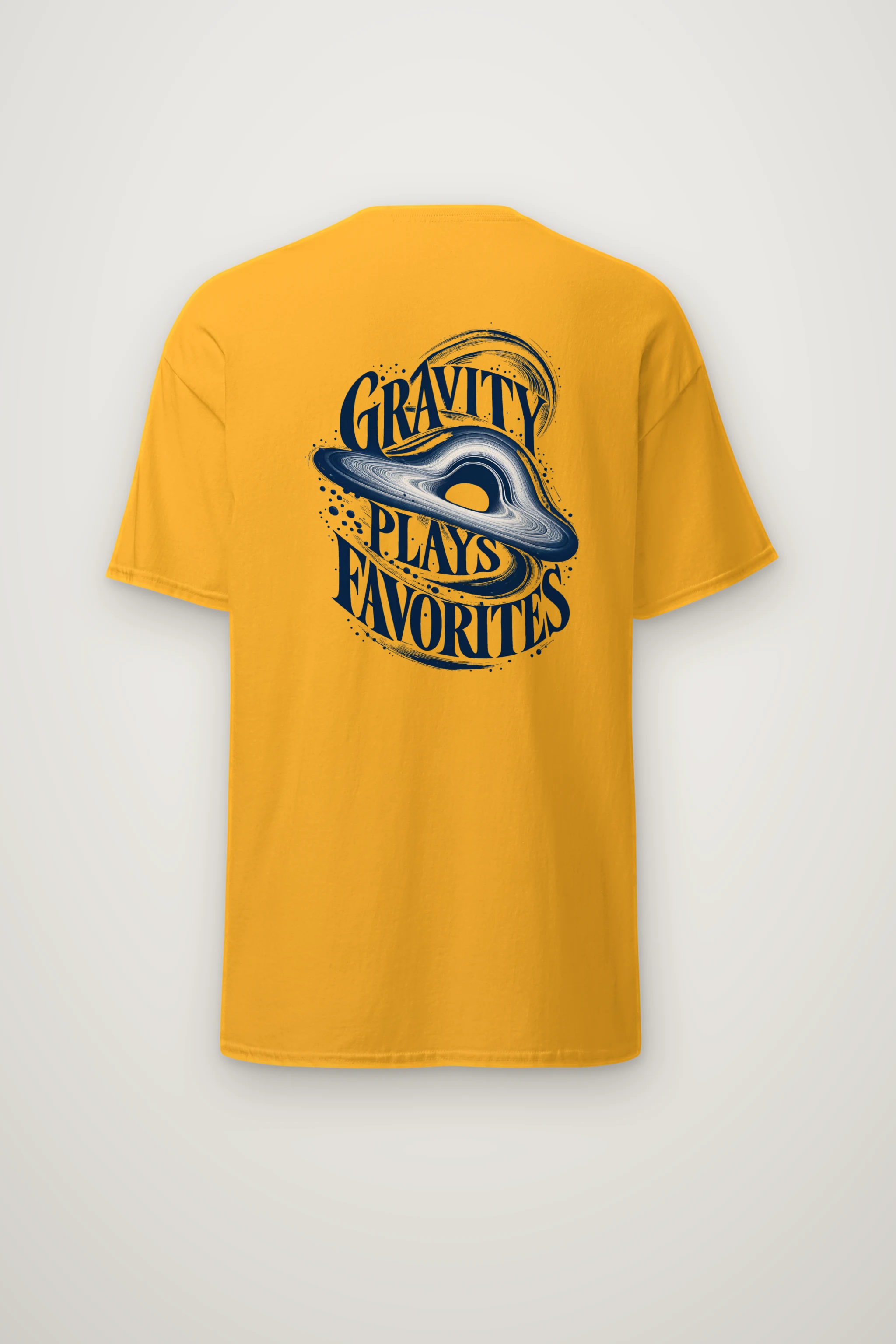 "Gravity Plays Favorites" Heavyweight Unisex Crewneck T-shirt