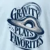 "Gravity Plays Favorites" Heavyweight Unisex Crewneck T-shirt
