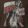 "Great Dane Takes Up Half the Stage" Heavy Blend Unisex Crewneck Sweatshirt