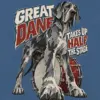 "Great Dane Takes Up Half the Stage" Unisex Jersey Tank