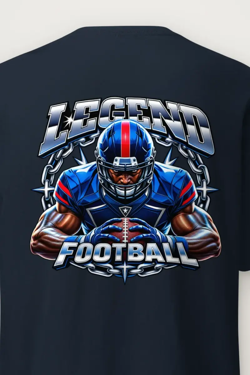 "Gridiron Titan" Heavyweight Unisex Crewneck T-shirt