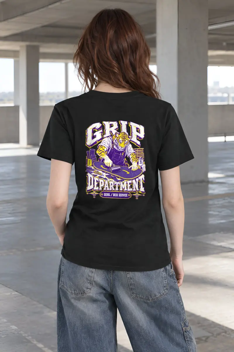 "Grip Department" Heavyweight Unisex Crewneck T-shirt