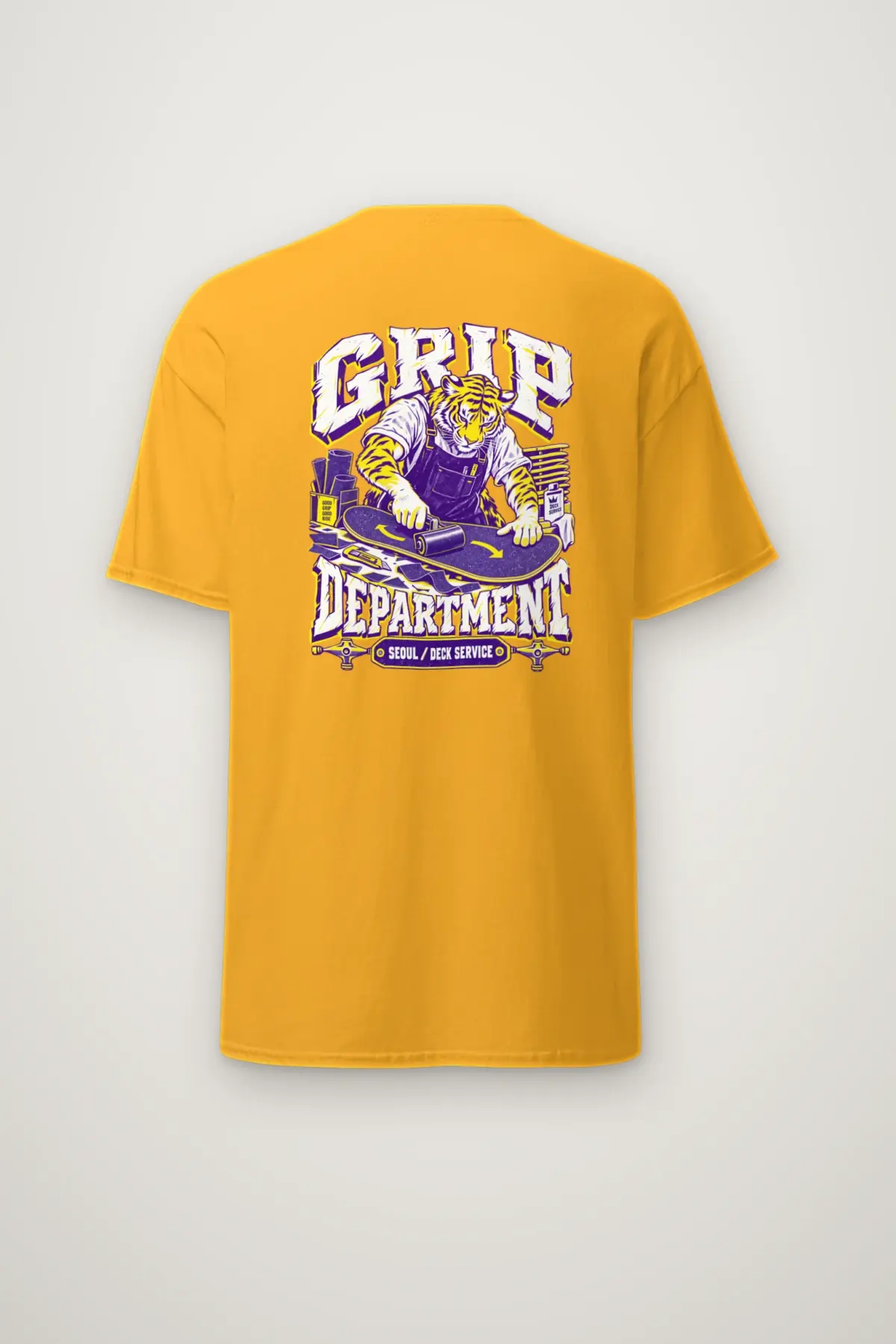"Grip Department" Heavyweight Unisex Crewneck T-shirt