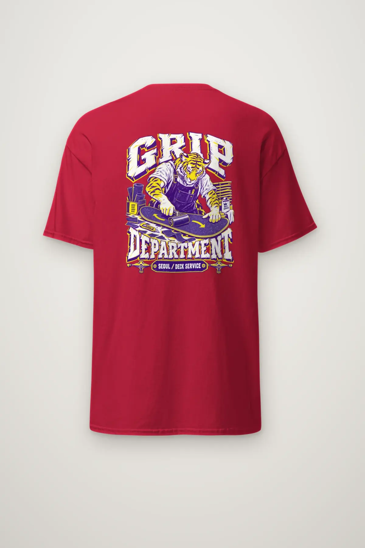"Grip Department" Heavyweight Unisex Crewneck T-shirt