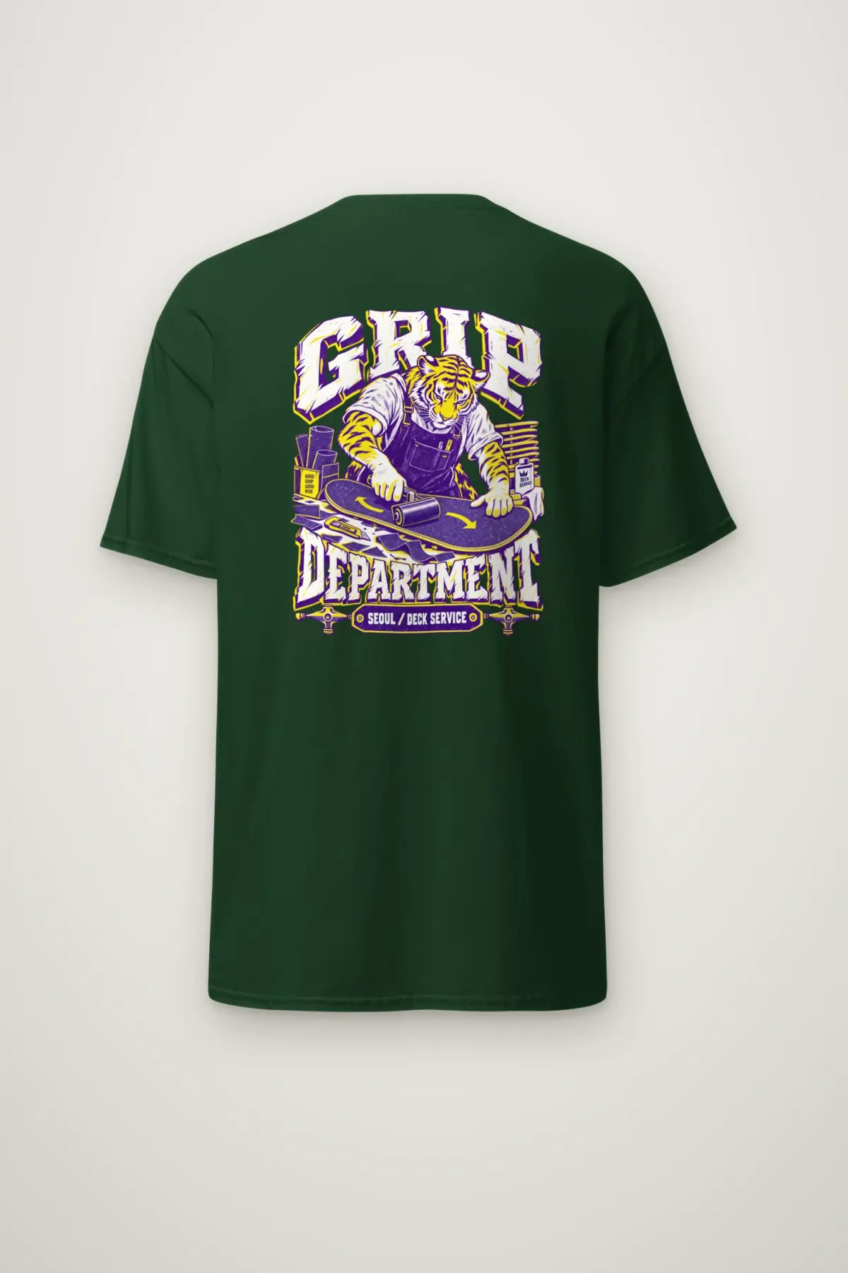 "Grip Department" Heavyweight Unisex Crewneck T-shirt