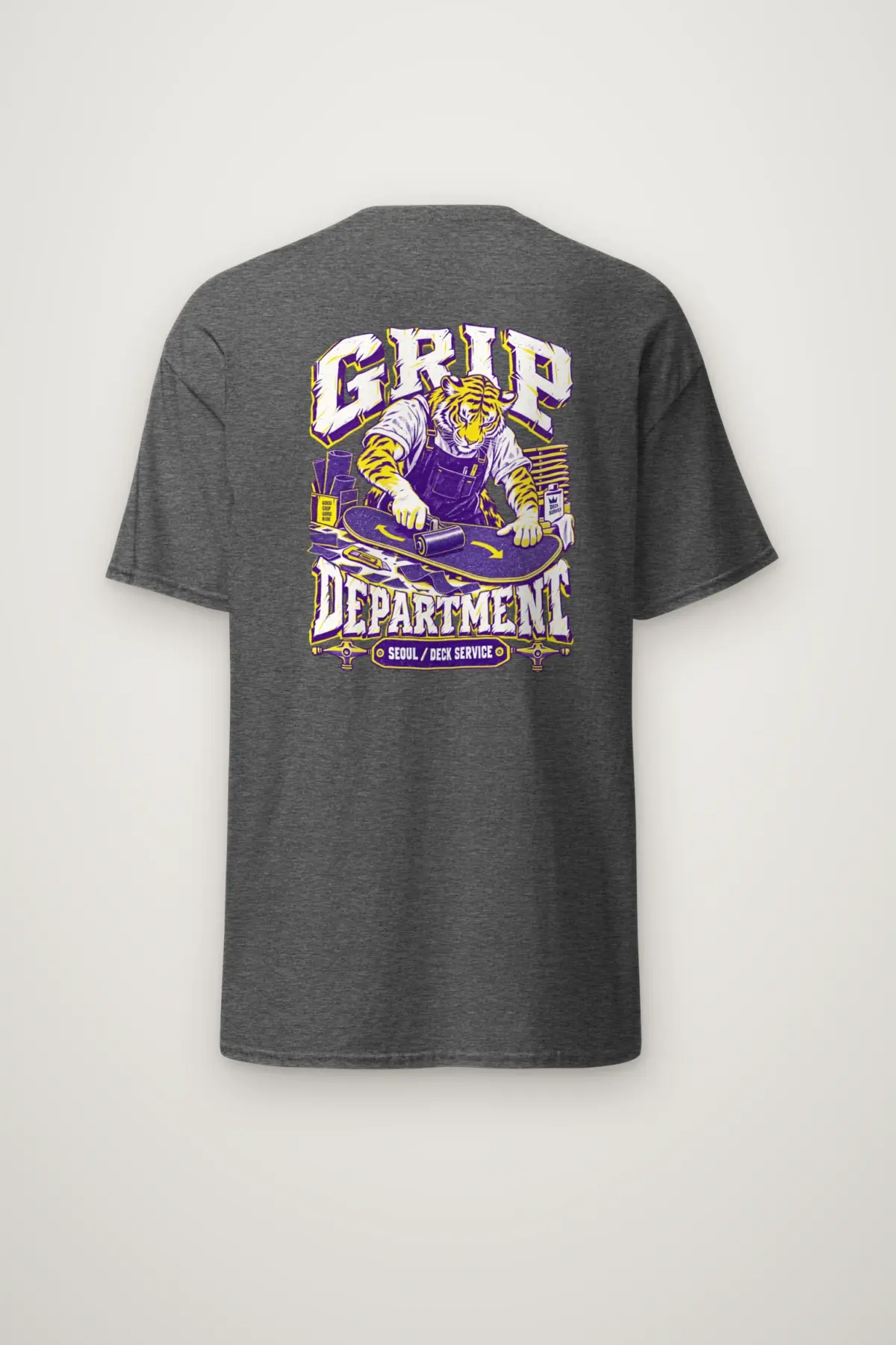 "Grip Department" Heavyweight Unisex Crewneck T-shirt