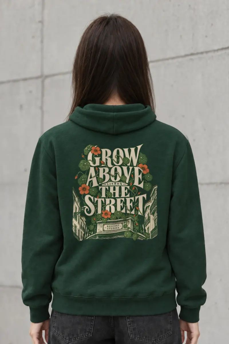"Grow Above the Street" Heavy Blend Unisex Pullover Hoodie