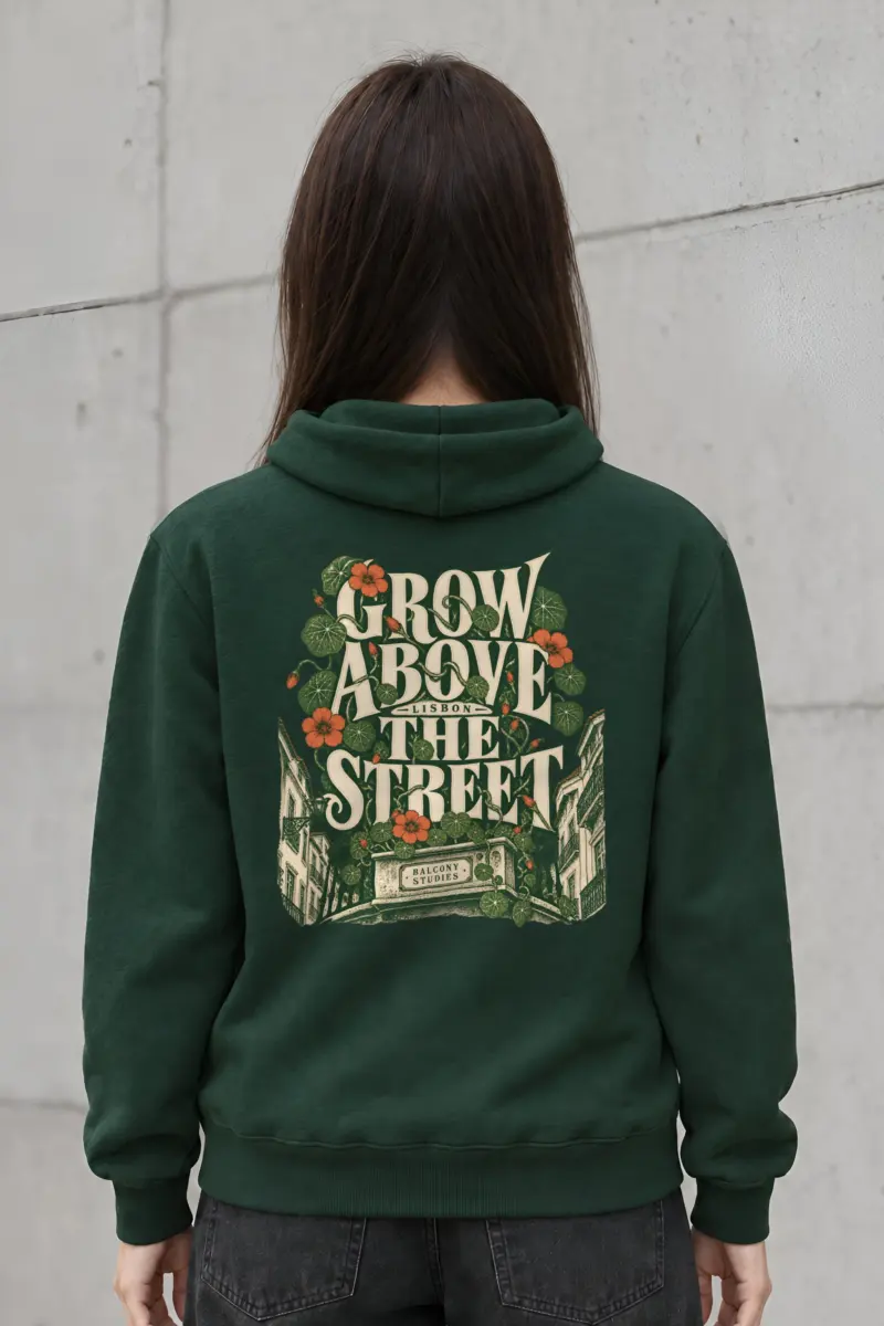 "Grow Above the Street" Heavy Blend Unisex Pullover Hoodie