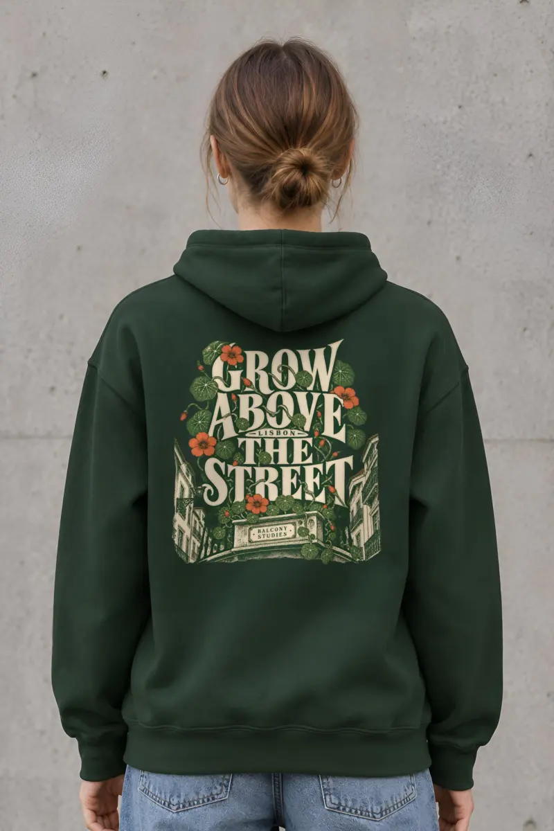 "Grow Above the Street" Heavy Blend Unisex Pullover Hoodie
