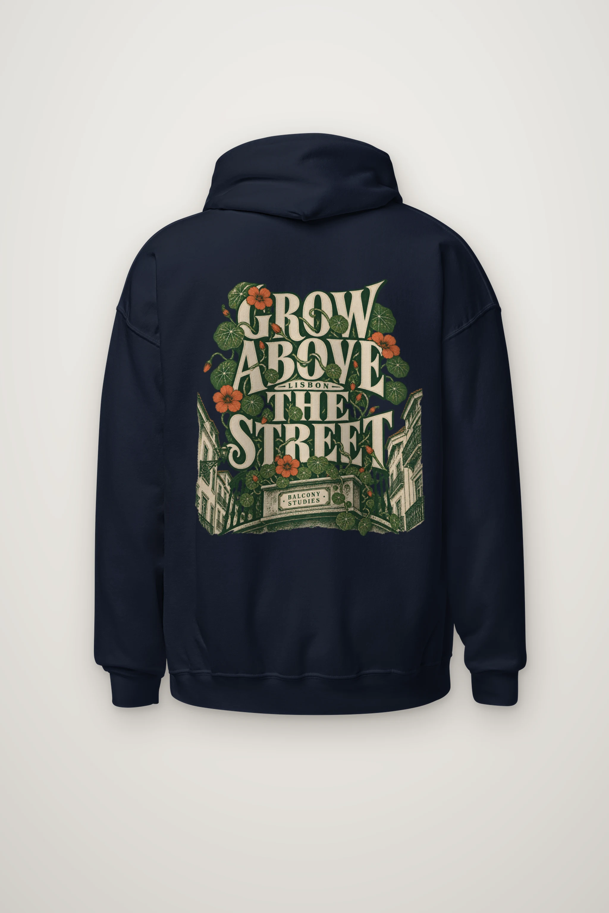 "Grow Above the Street" Heavy Blend Unisex Pullover Hoodie
