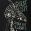"Guest List? Check the Lamps" Heavyweight Unisex Crewneck T-shirt