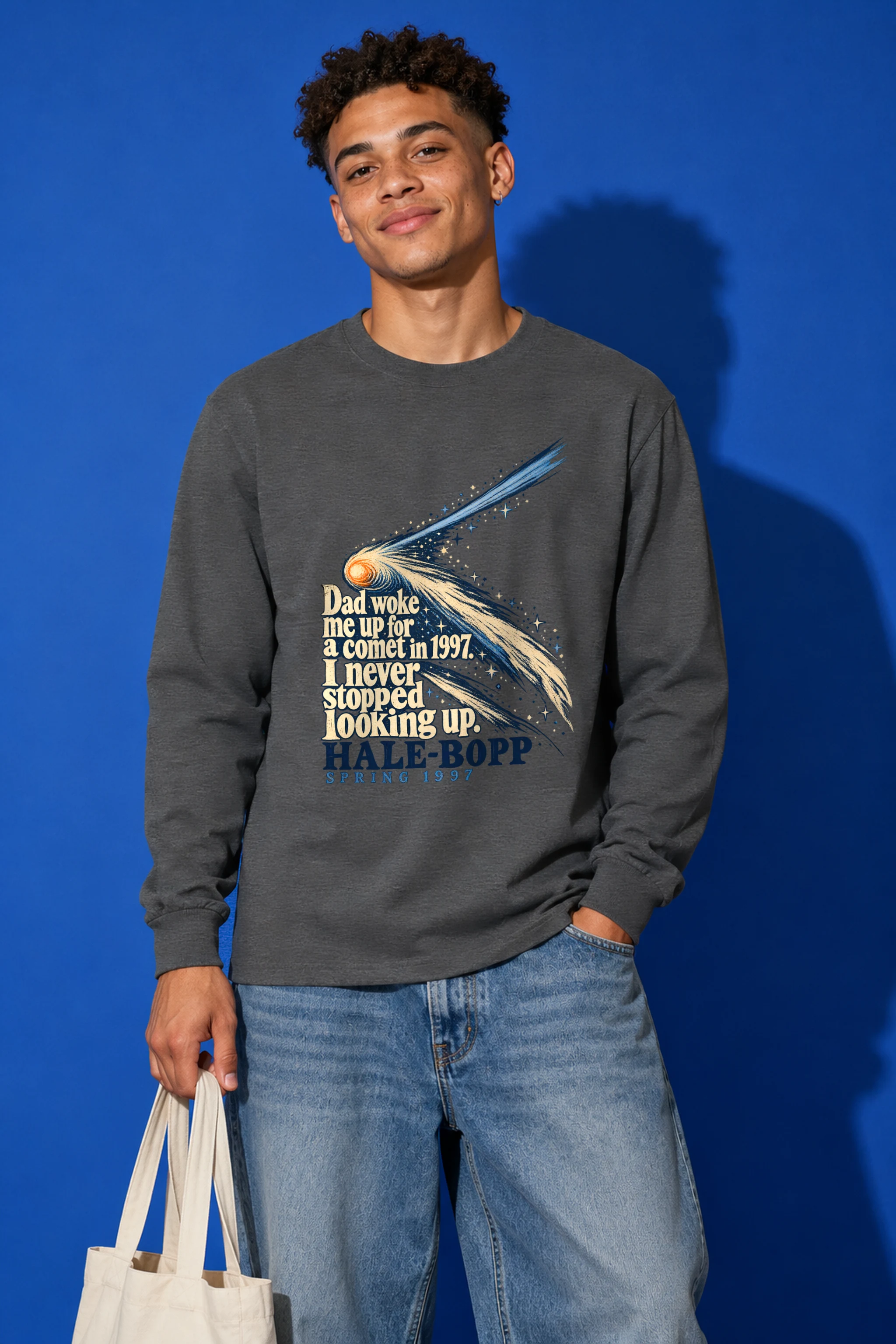 "Hale-Bopp Spring 1997" Unisex Longsleeve T-shirt