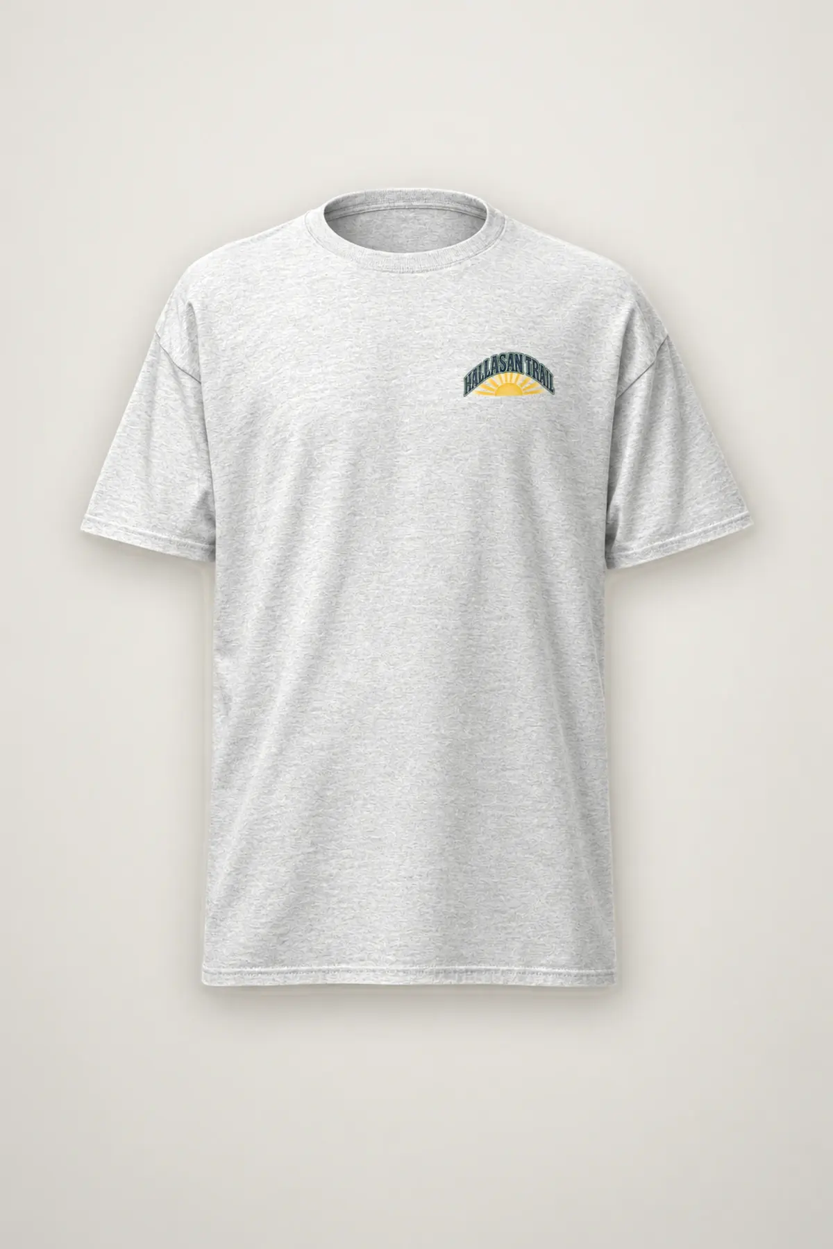 "Hallasan Trail" Heavyweight Unisex Crewneck T-shirt