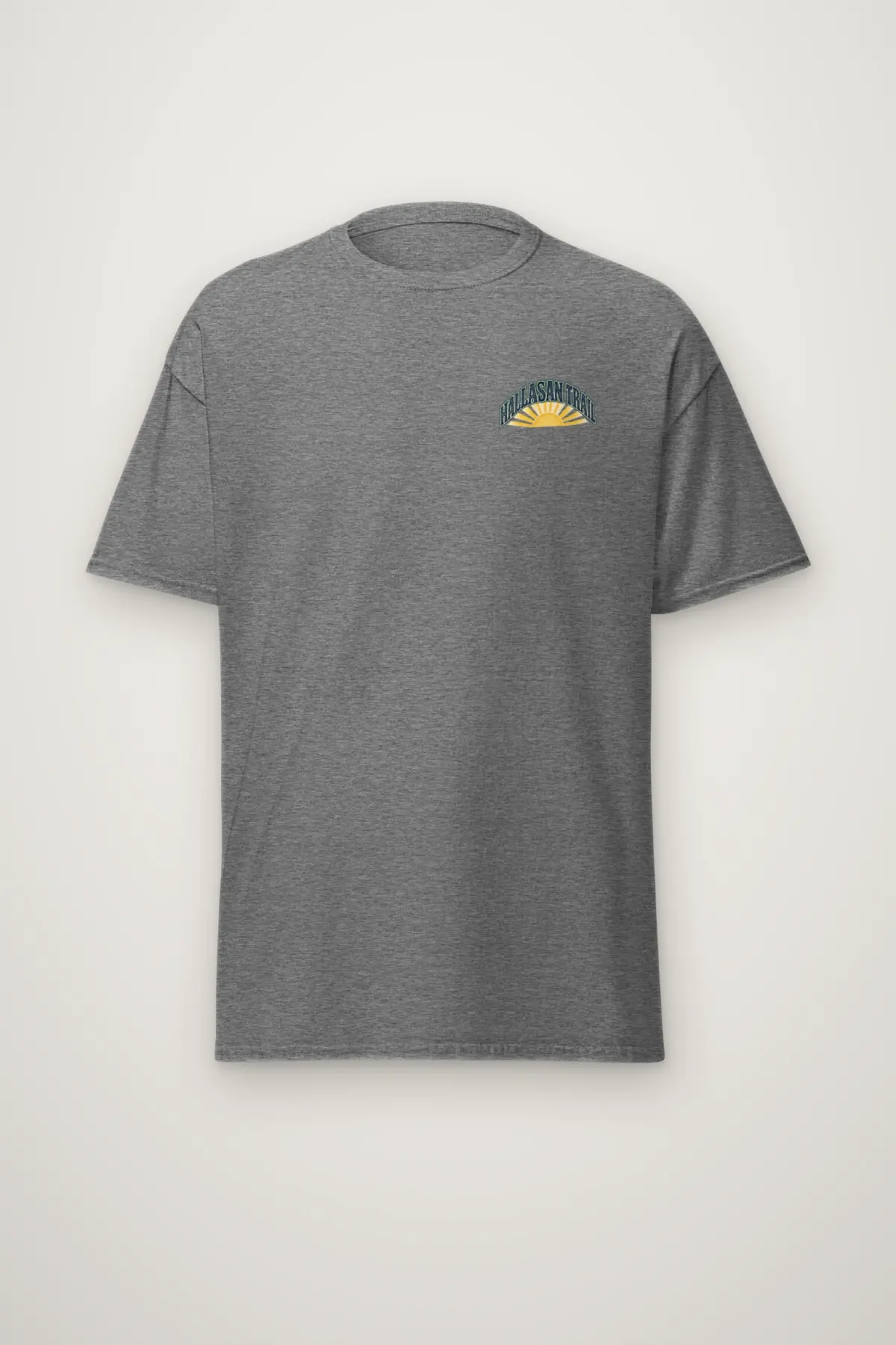 "Hallasan Trail" Heavyweight Unisex Crewneck T-shirt