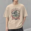 "Han River Headwind" Men's Oversized Heavyweight Crewneck T-Shirt