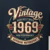 "Hand-Built Speed 1969" Heavyweight Unisex Crewneck T-shirt