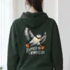 "Happiest on a Windy Cliff" Heavy Blend Unisex Pullover Hoodie