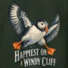 "Happiest on a Windy Cliff" Heavy Blend Unisex Pullover Hoodie