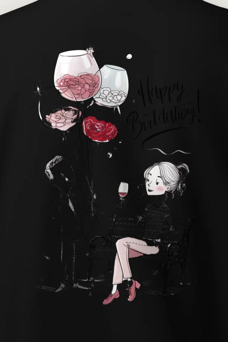 "Happy Birthday" Heavy Blend Unisex Crewneck Sweatshirt