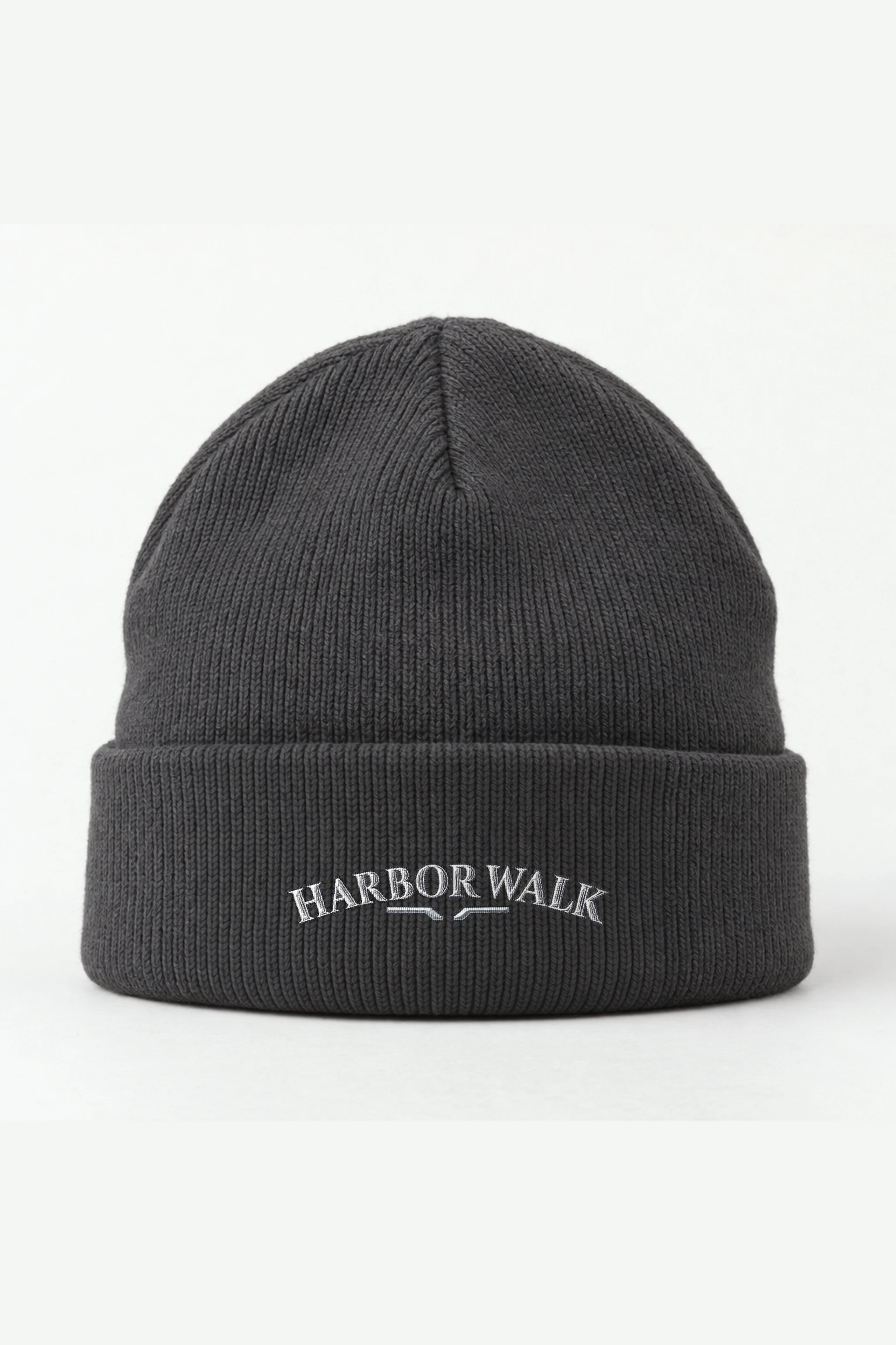 "Harbor Walk" Cuffed Beanie · Embroidered