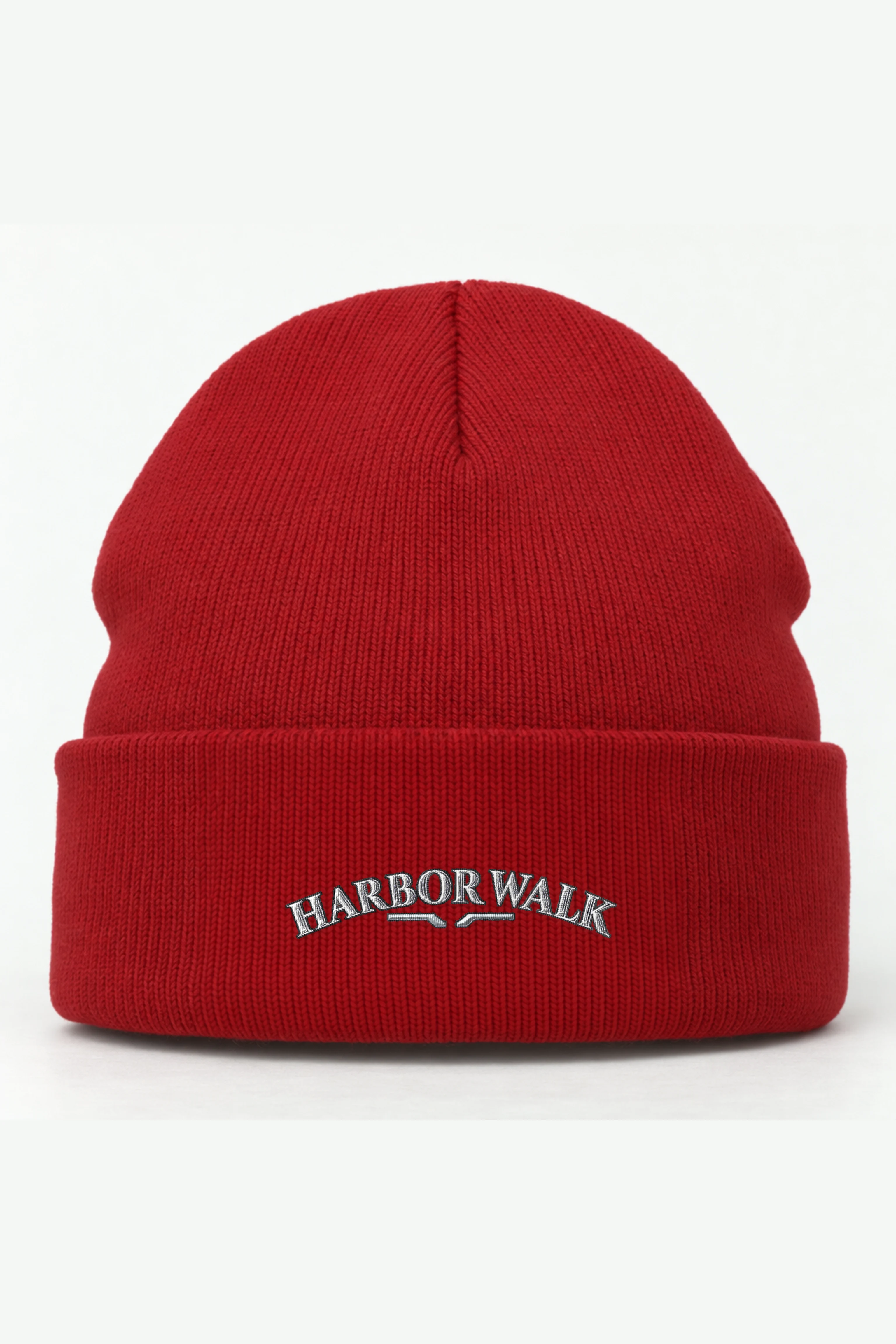 "Harbor Walk" Cuffed Beanie · Embroidered