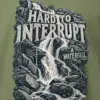 "Hard to Interrupt a Waterfall" Heavy Blend Unisex Crewneck Sweatshirt